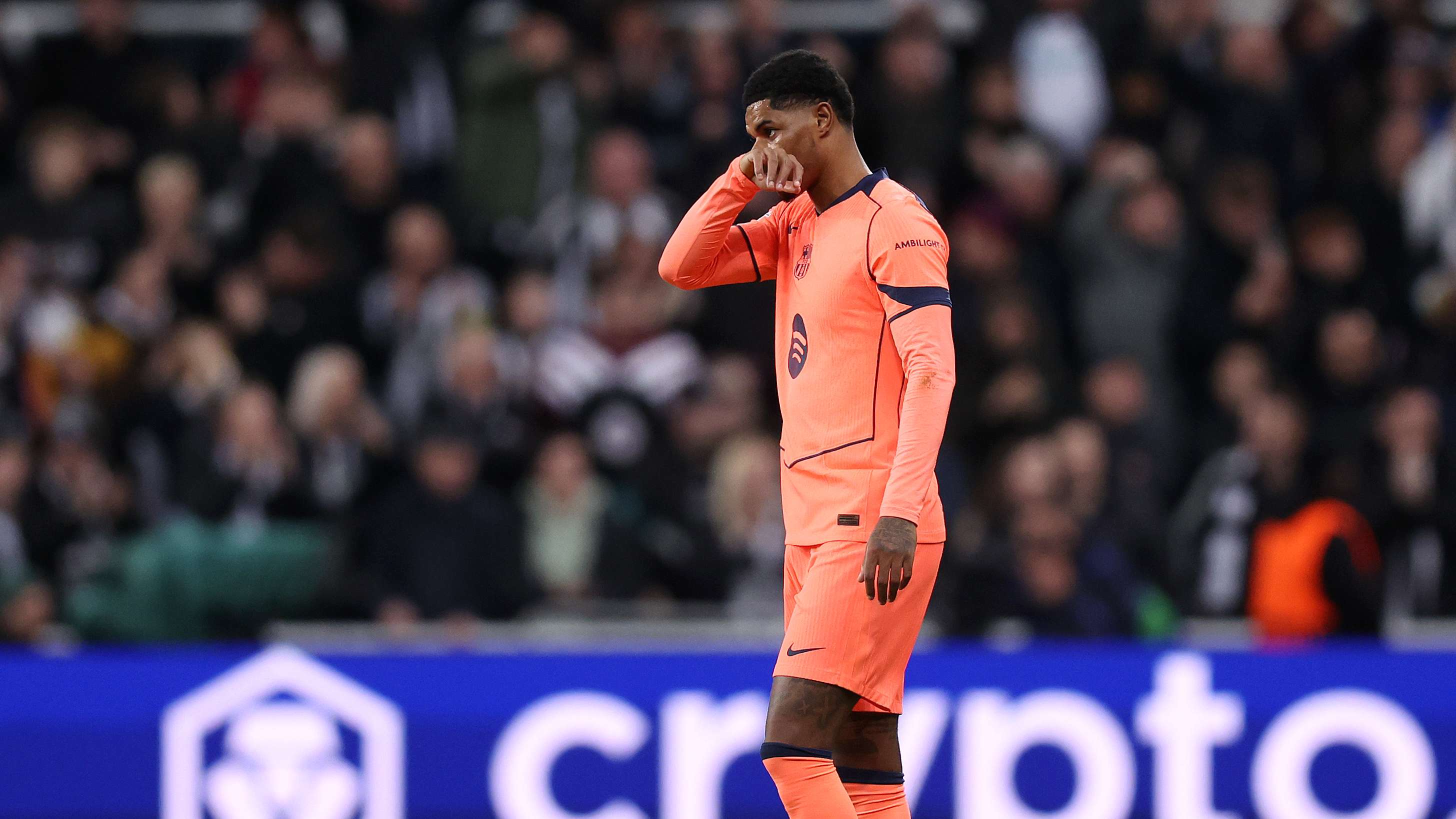 Newcastle United FC v FC Barcelona - UEFA Champions League 2025/26 Round of 16 First Leg