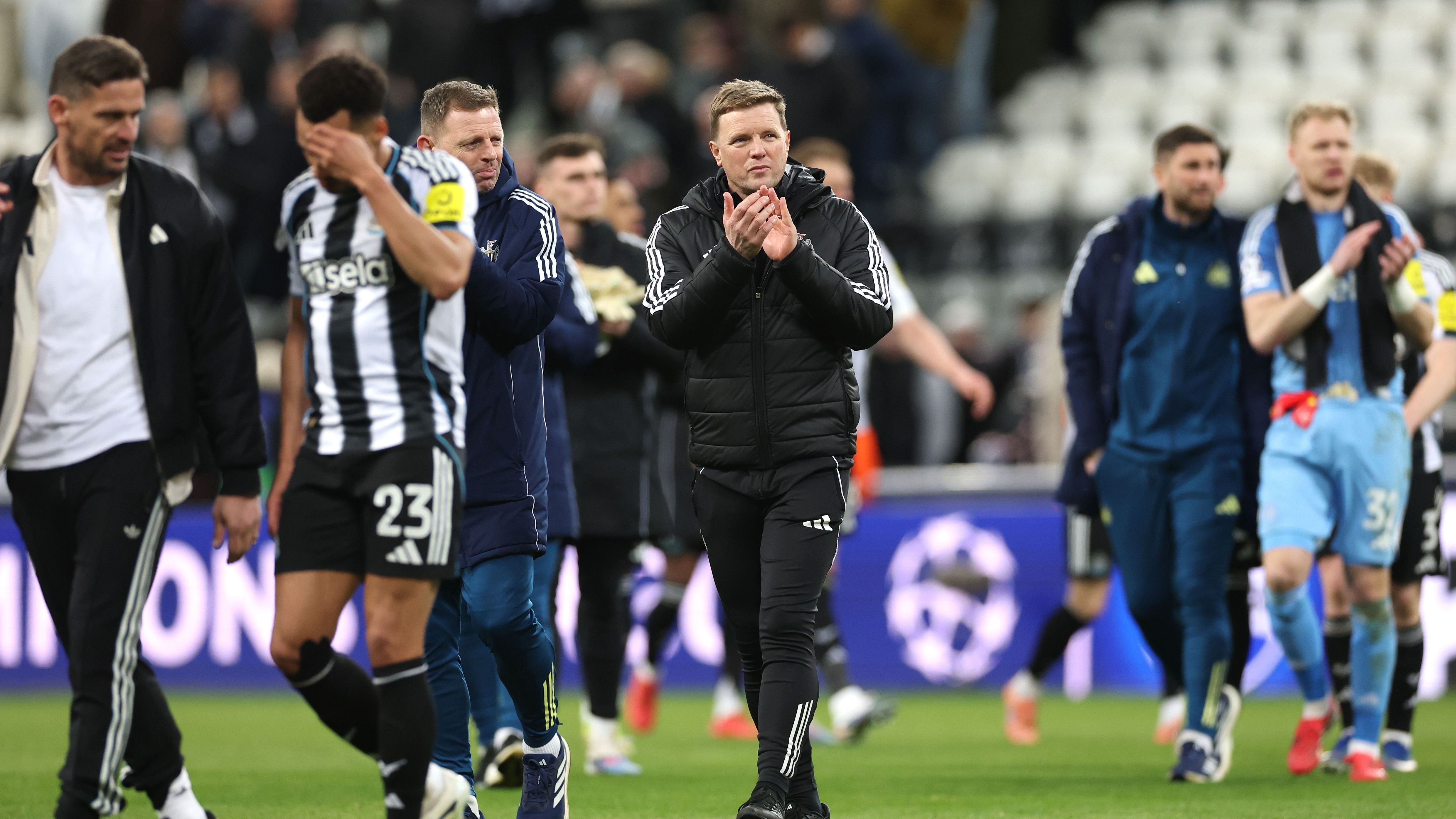 Newcastle United FC v FC Barcelona - UEFA Champions League 2025/26 Round of 16 First Leg