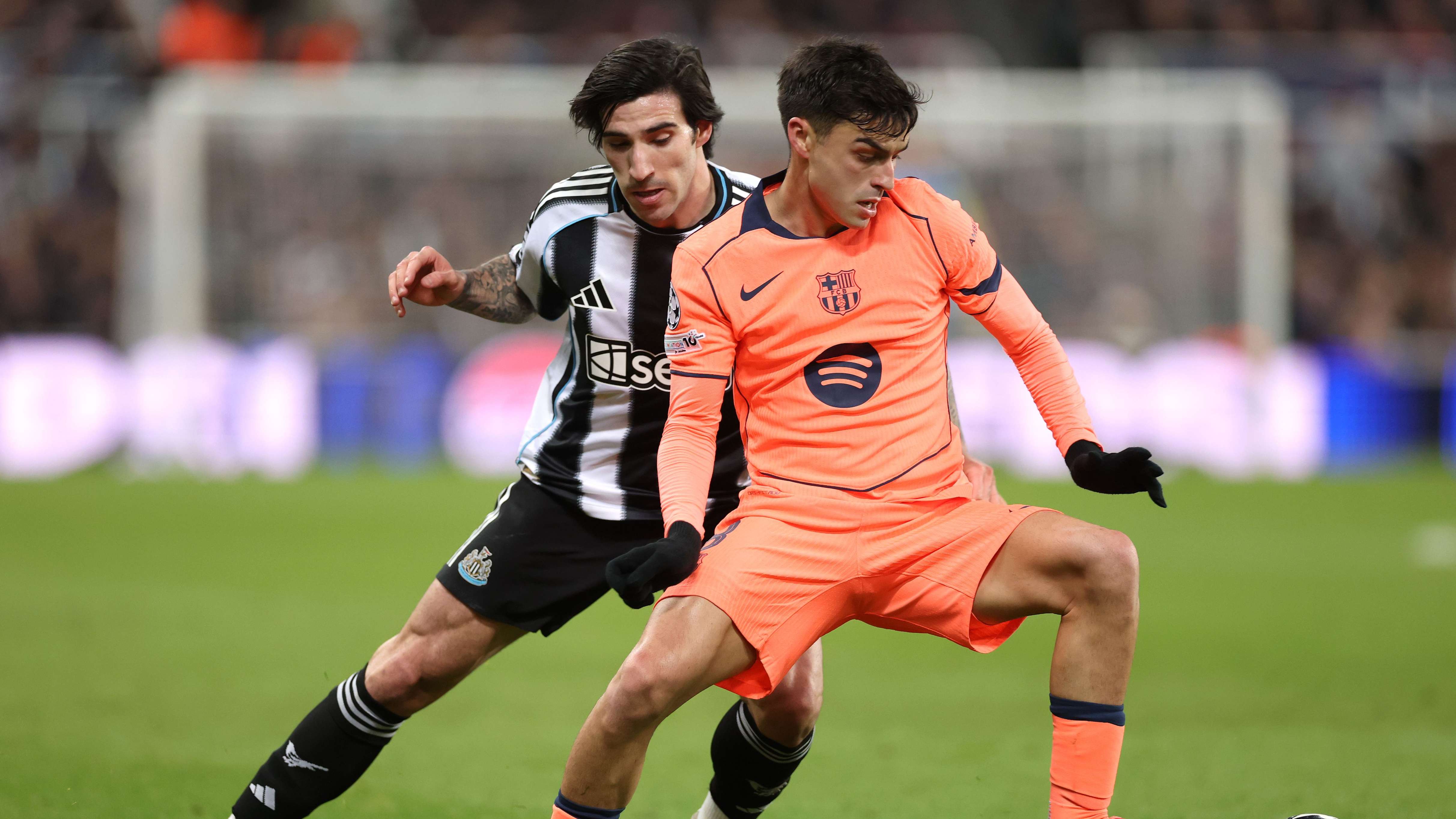 Newcastle United FC v FC Barcelona - UEFA Champions League 2025/26 Round of 16 First Leg