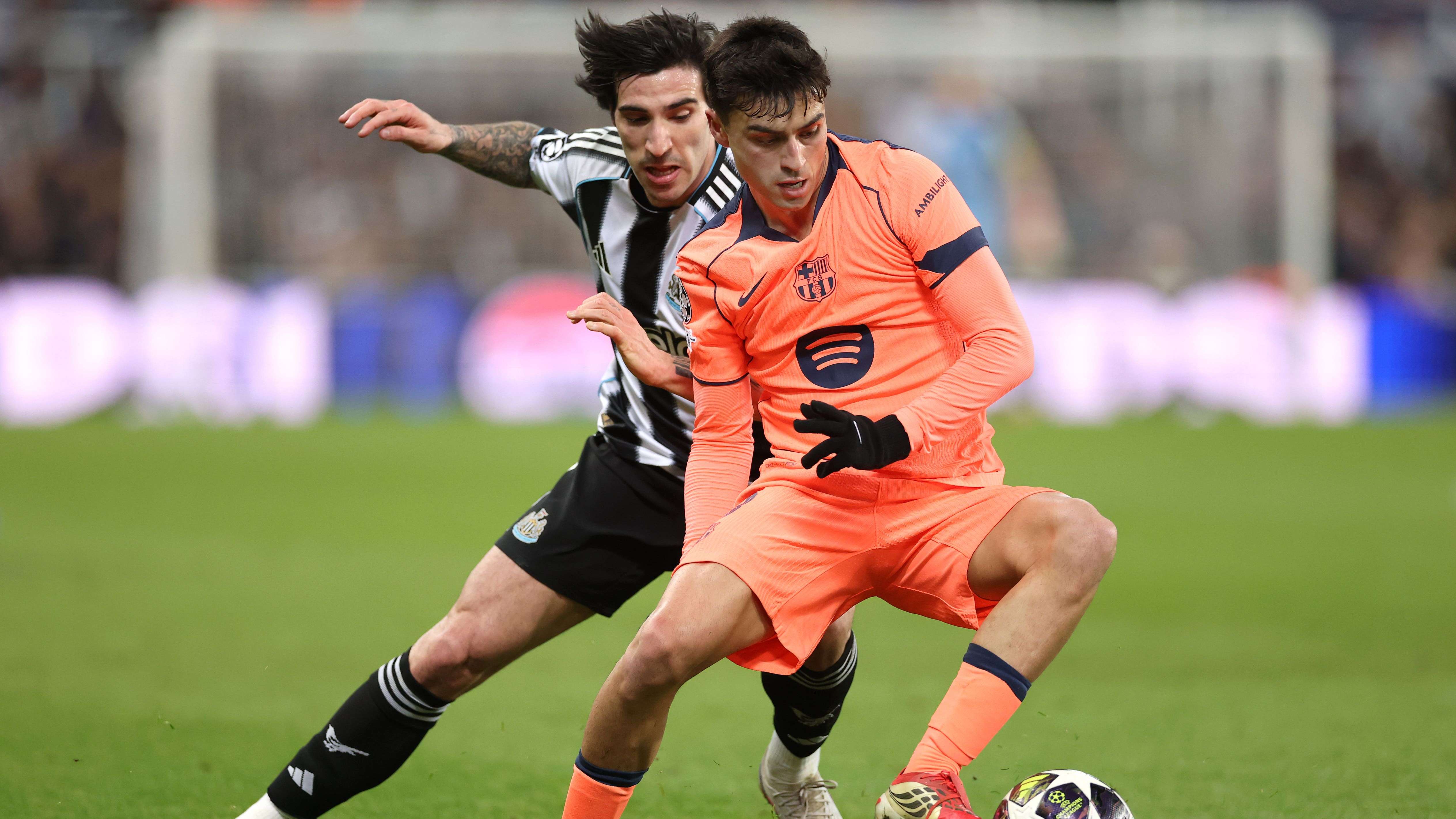 Newcastle United FC v FC Barcelona - UEFA Champions League 2025/26 Round of 16 First Leg