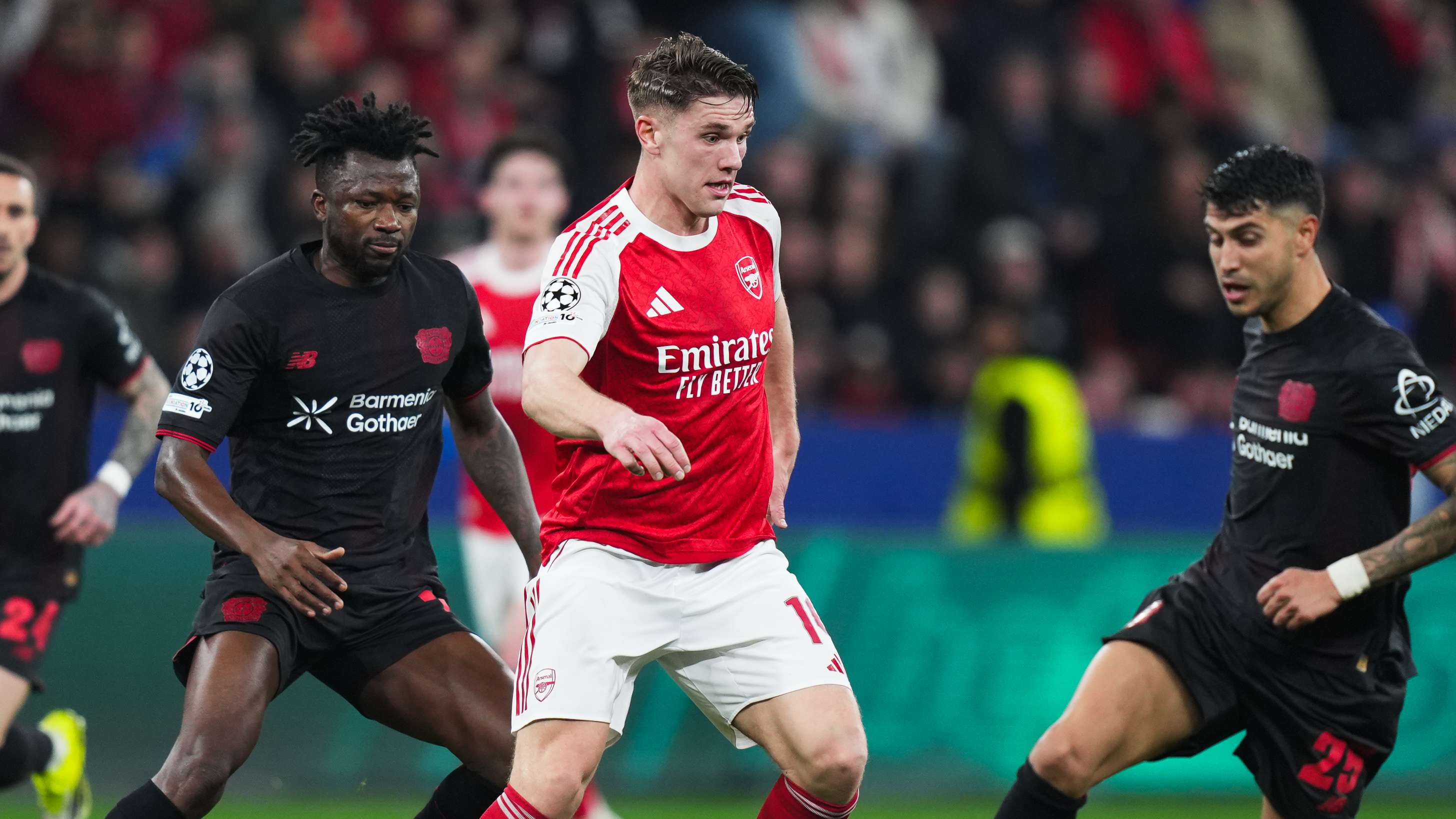 Bayer 04 Leverkusen v Arsenal FC - UEFA Champions League 2025/26 Round of 16 First Leg