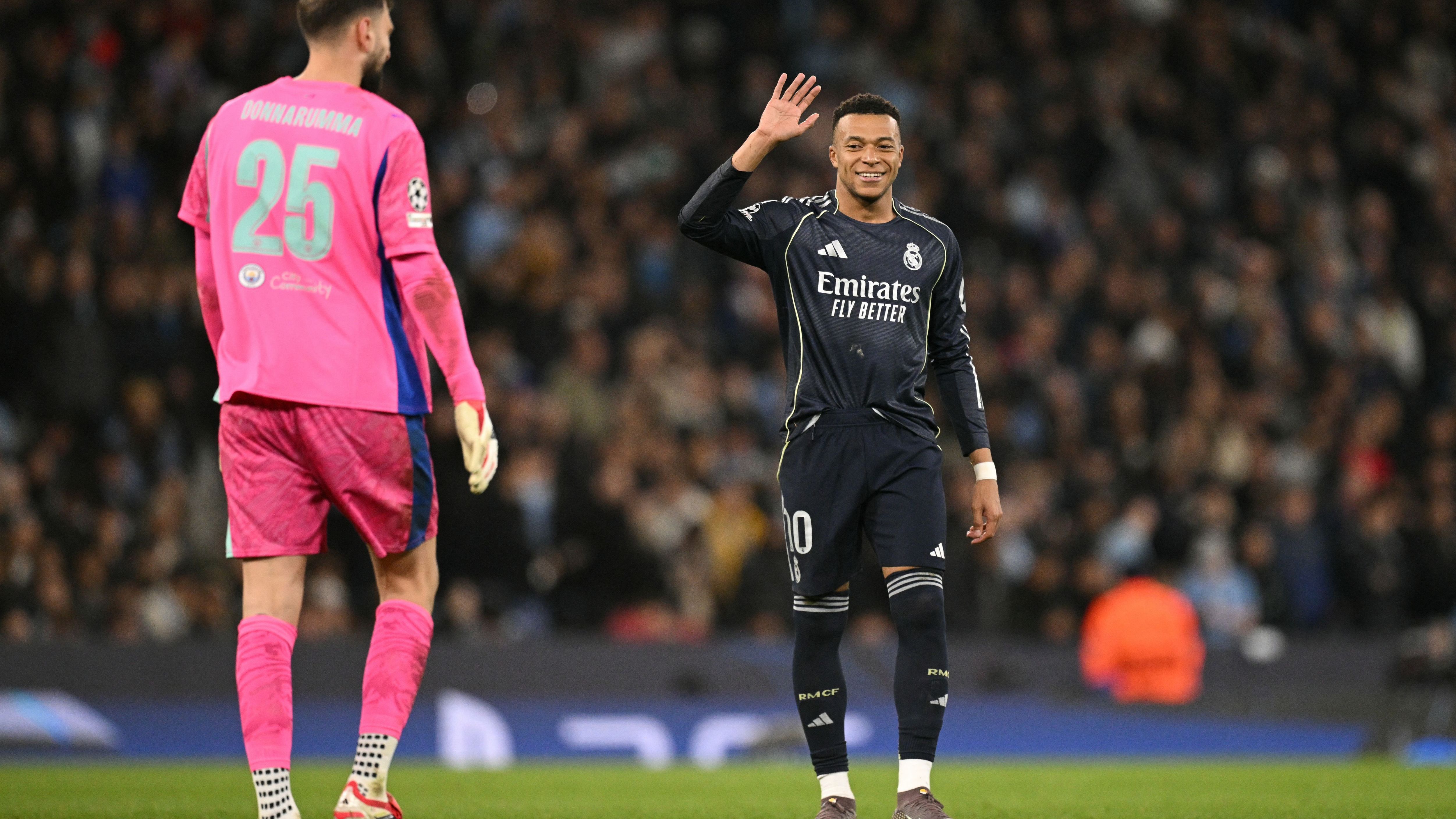 عودة مبابي بعد غياب شهر مع ريال مدريد في دوري الأبطال أمام مانشستر سيتي