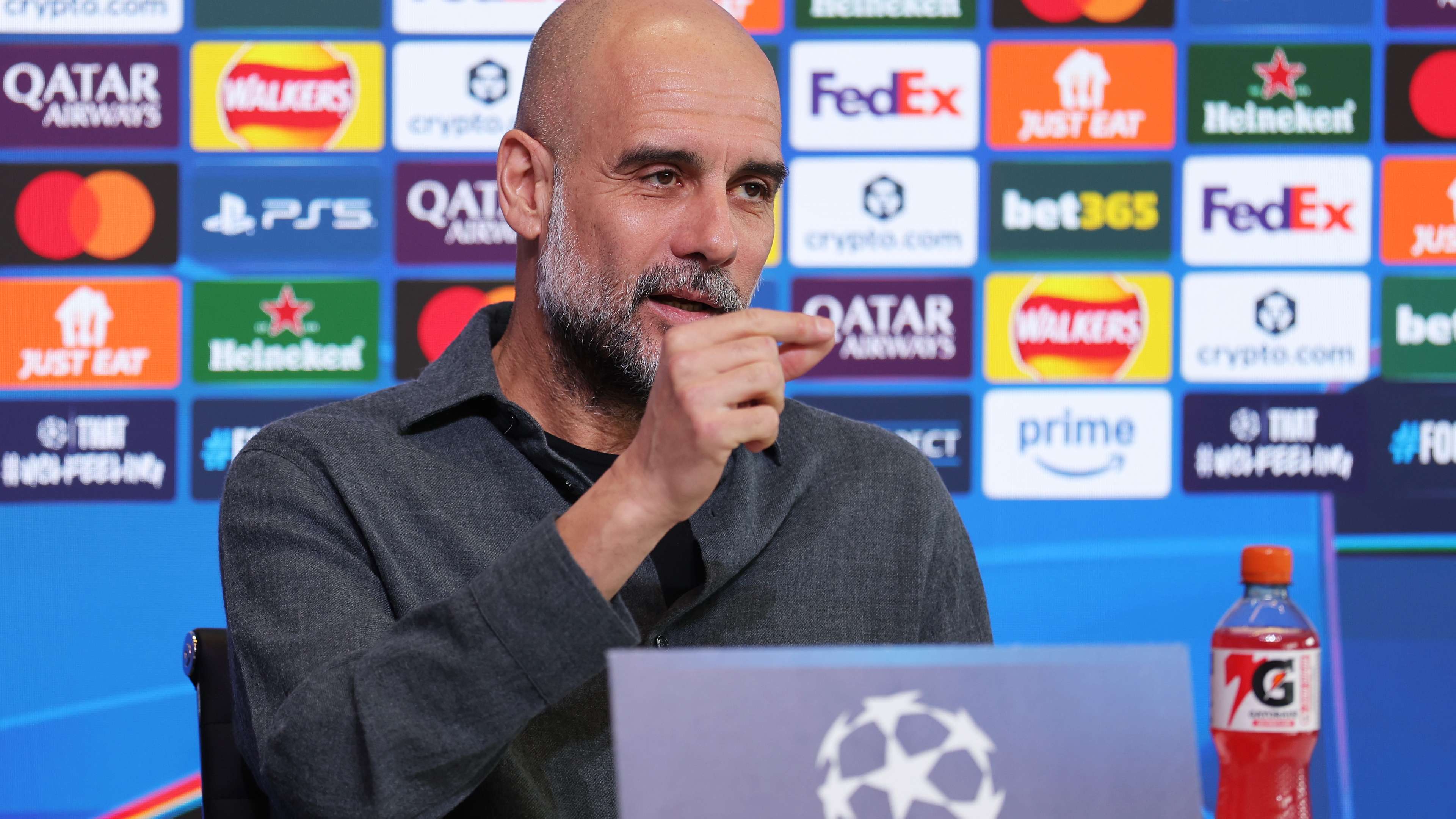 Manchester City FC Training Session And Press Conference - UEFA Champions League 2025/26 Round of 16 Second Leg