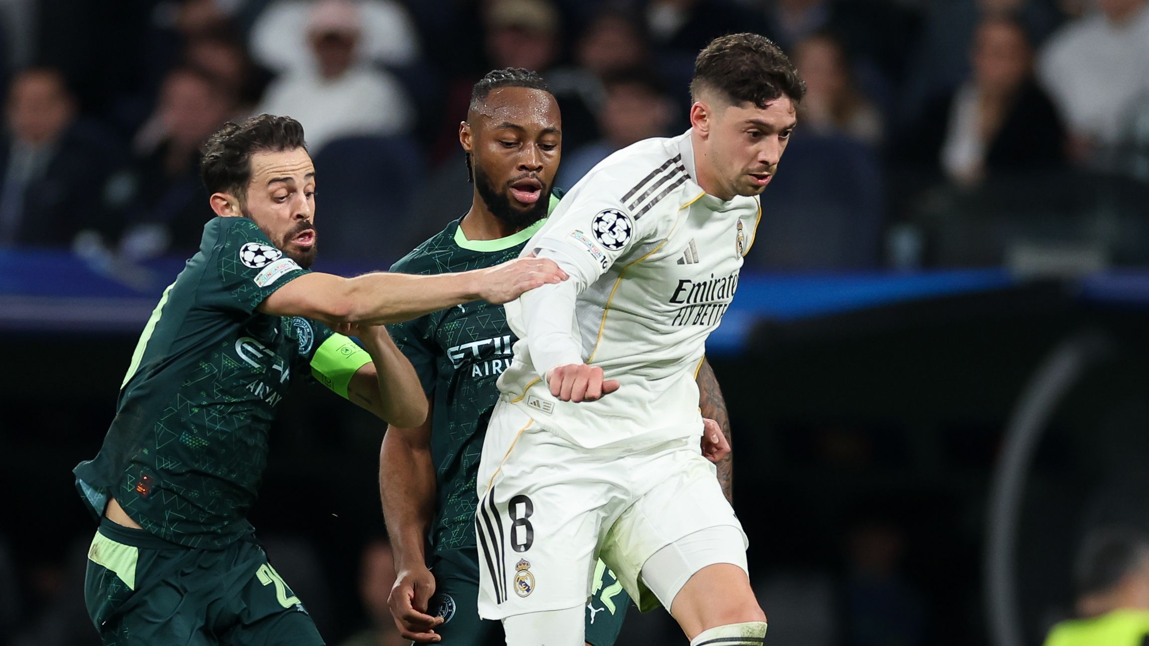 أسطورة السيتي سيلفا: 25 دقيقة حاسمة في مواجهة ريال مدريد بدوري الأبطال
