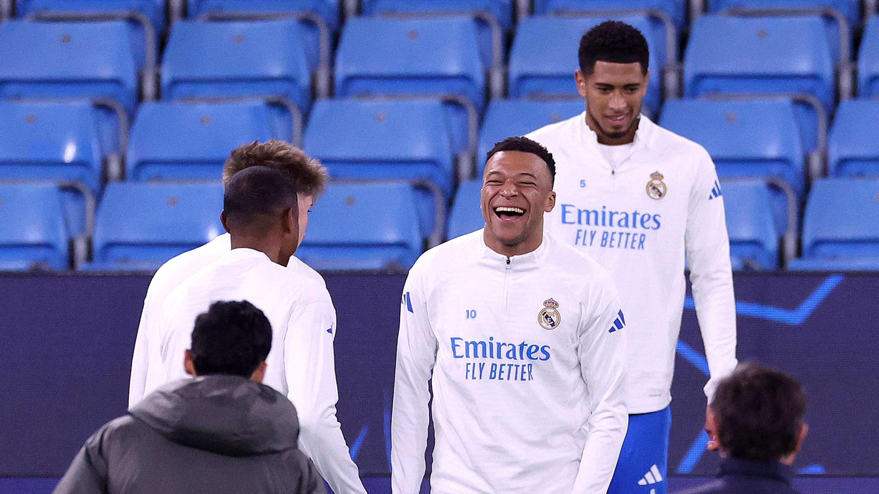 Real Madrid CF Training Session And Press Conference - UEFA Champions League 2025/26 Round of 16 Second Leg