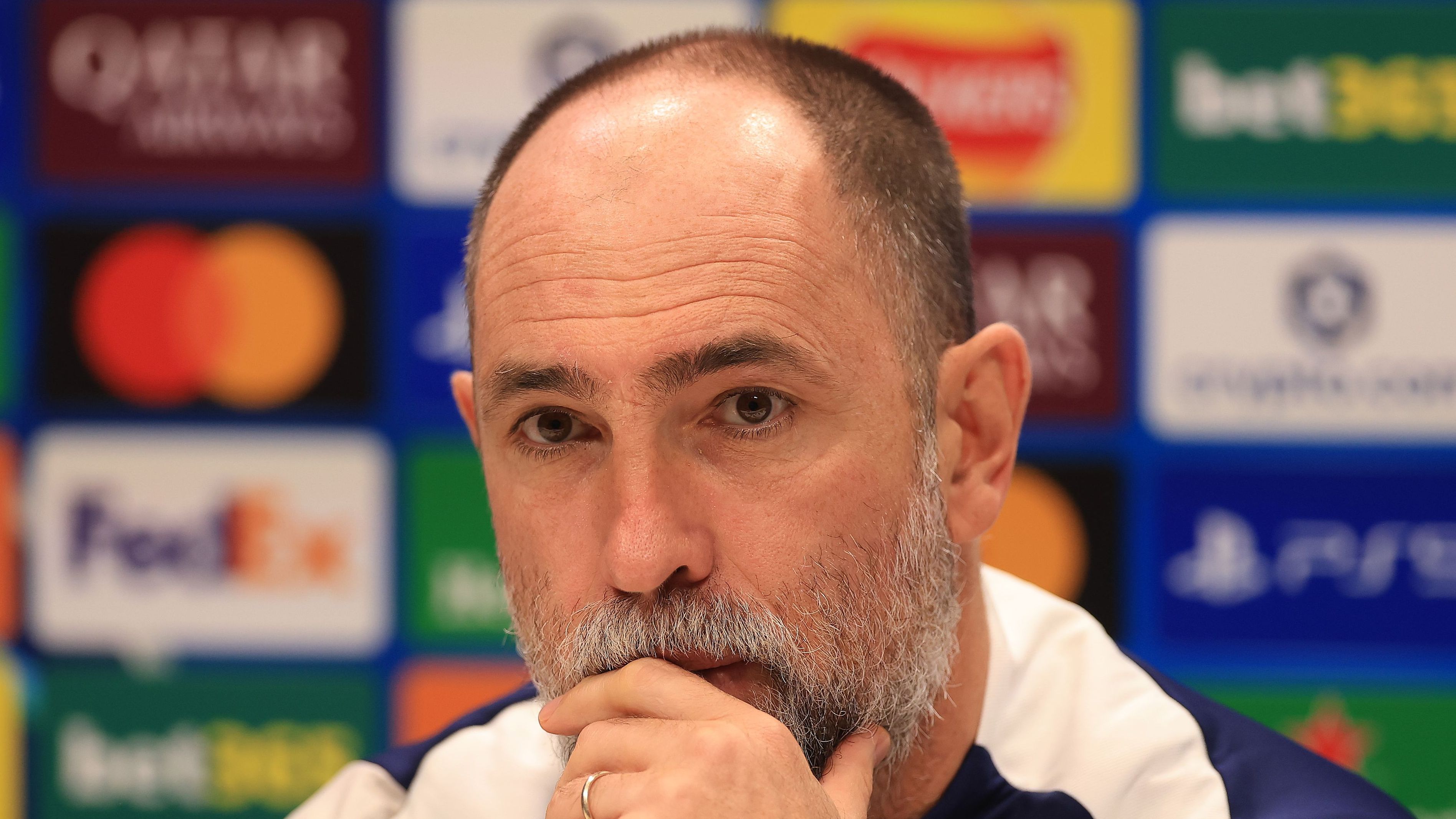 Tottenham Hotspur FC Training Session And Press Conference - UEFA Champions League 2025/26 Round of 16 Second Leg