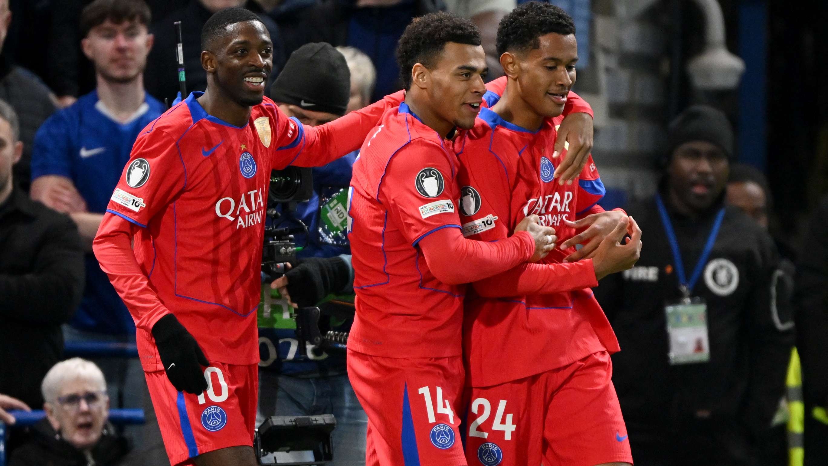 Chelsea FC v Paris Saint-Germain FC - UEFA Champions League 2025/26 Round of 16 Second Leg