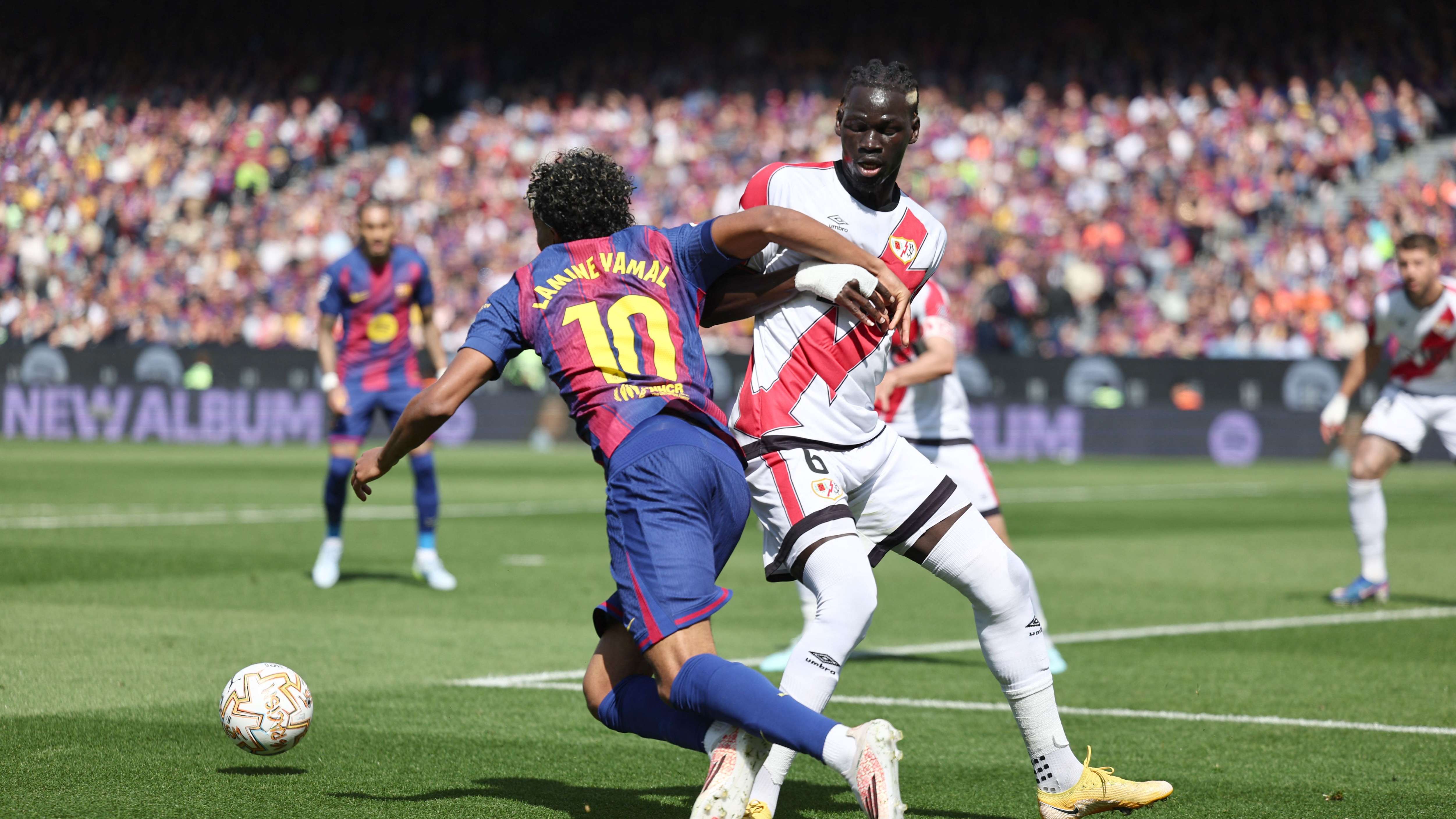 FBL-ESP-LIGA-BARCELONA-RAYO VALLECANO
