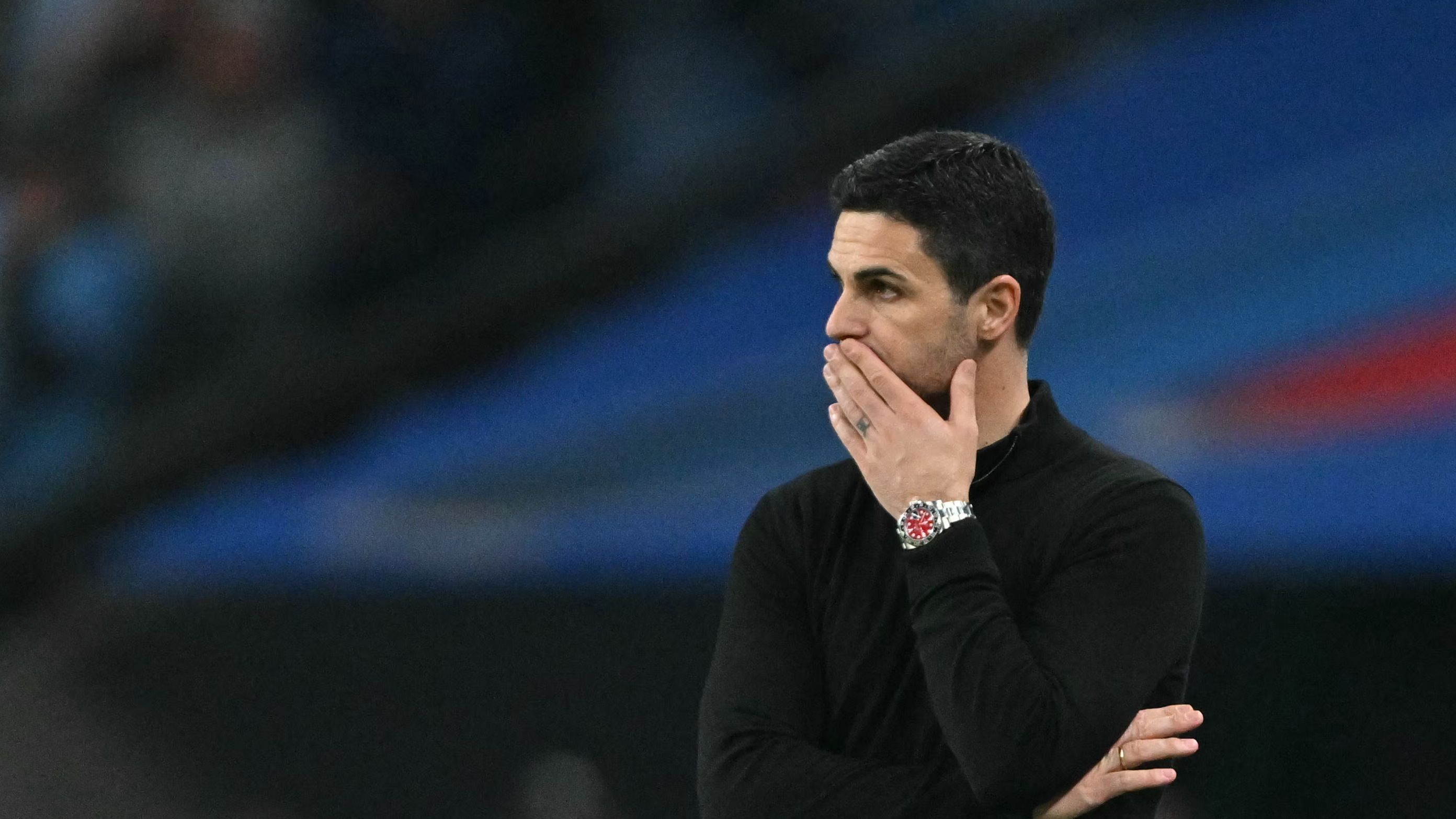 Arteta tras la derrota en la final de la Copa de la Liga Inglesa frente al Manchester City