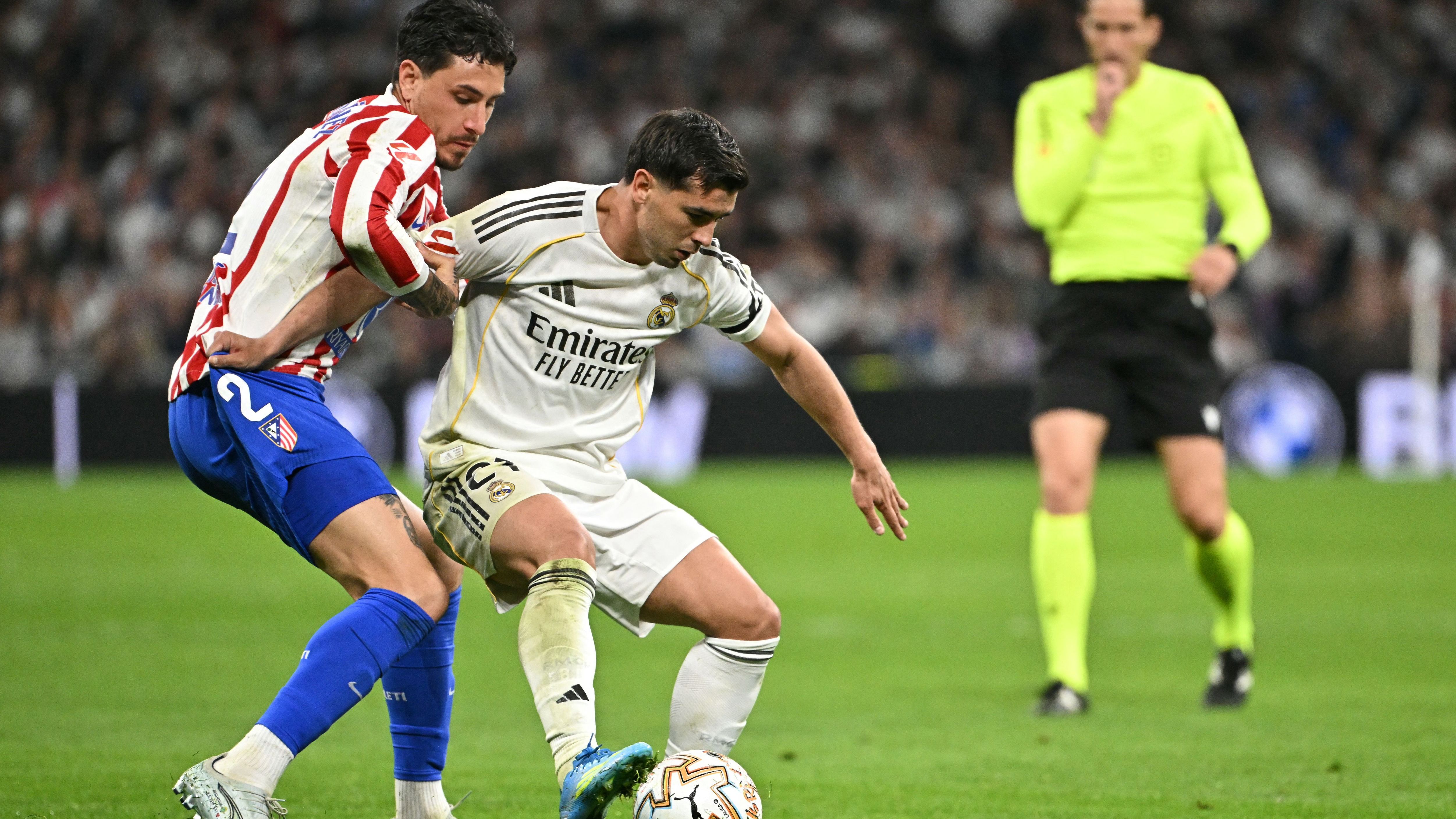 Derbi madrileño penal polémico Vinícius Díaz