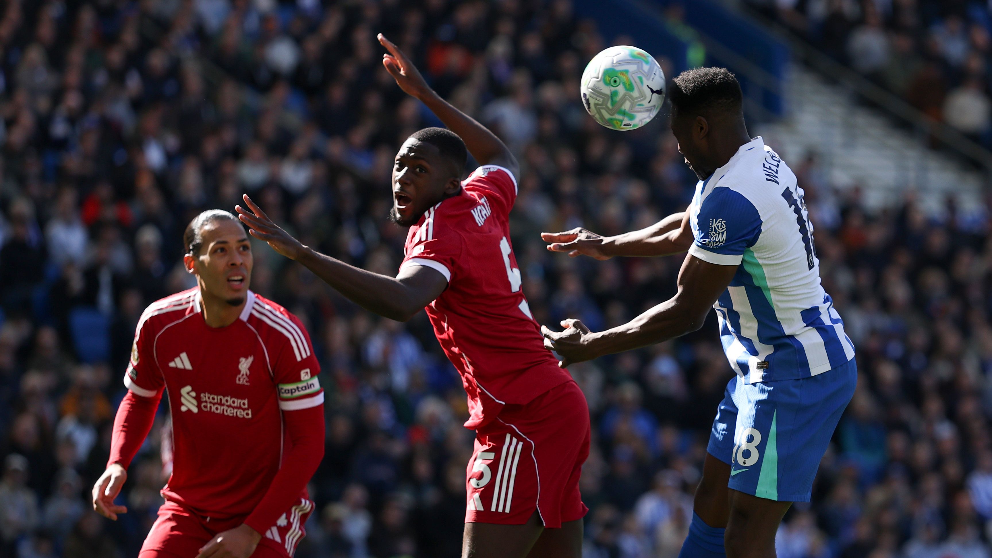 Brighton & Hove Albion v Liverpool - Premier League