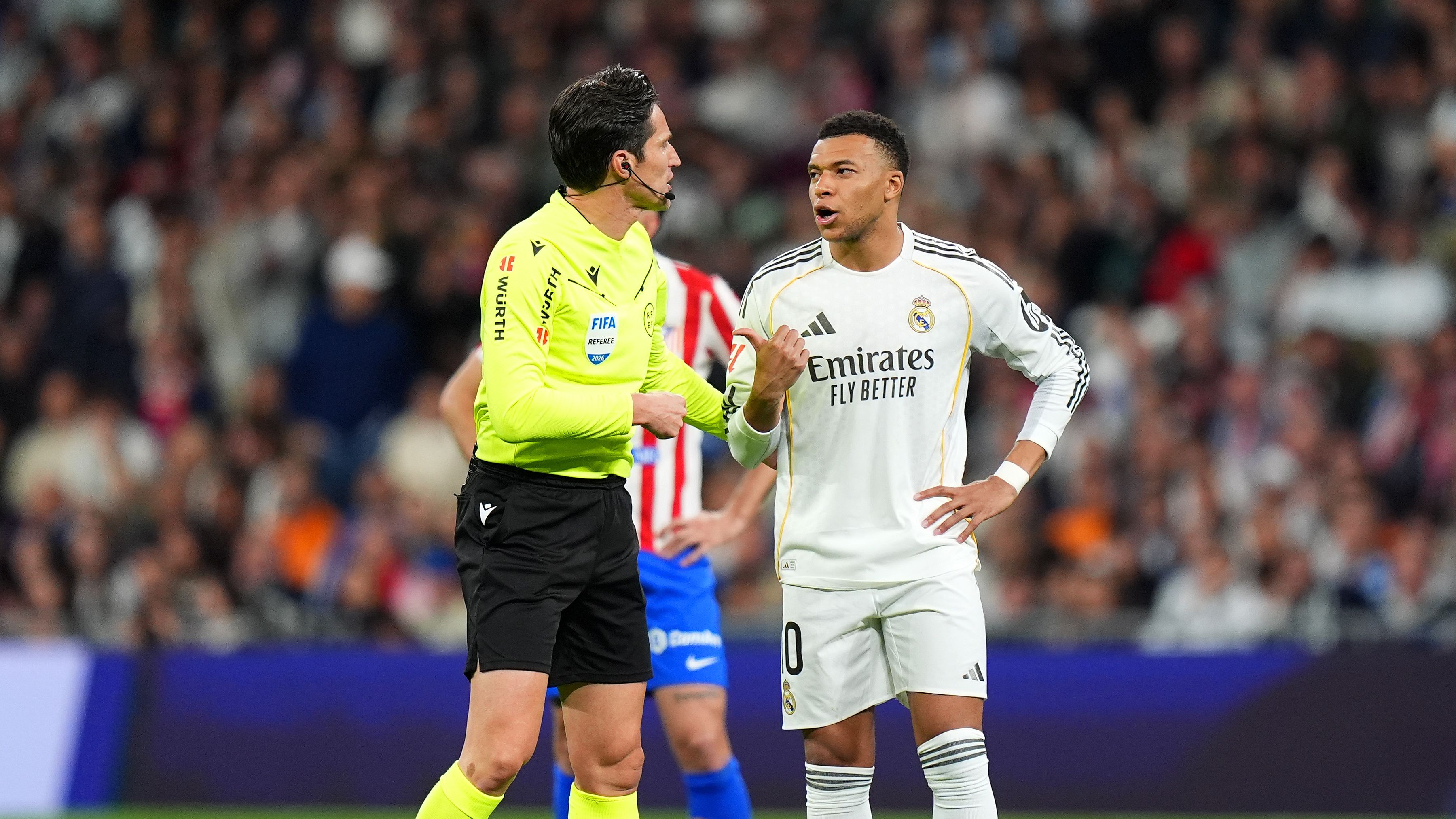 Kylian Mbappe Real Madrid knee injury dispute behind the scenes