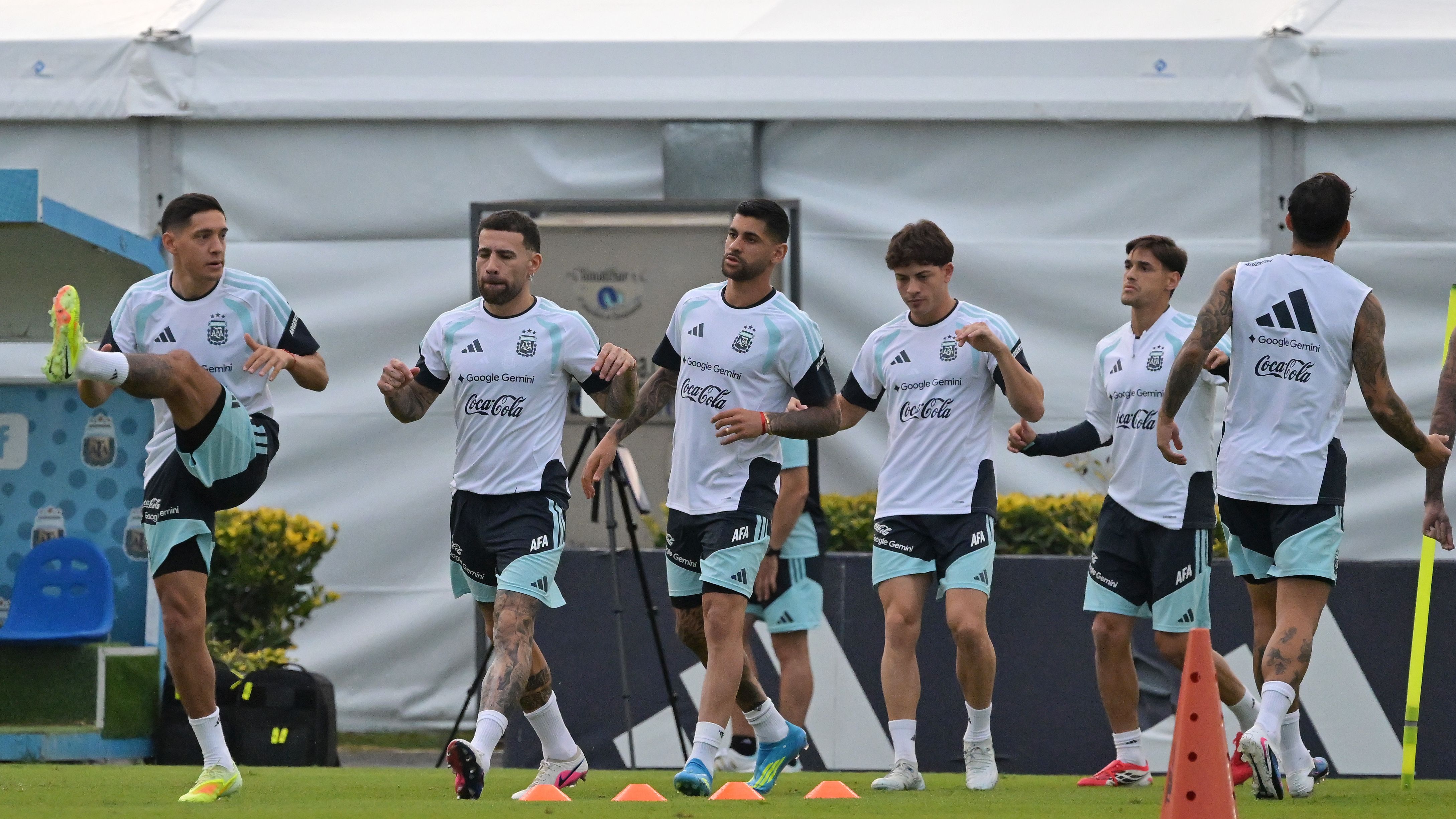 Argentina Press Conference And Training Session