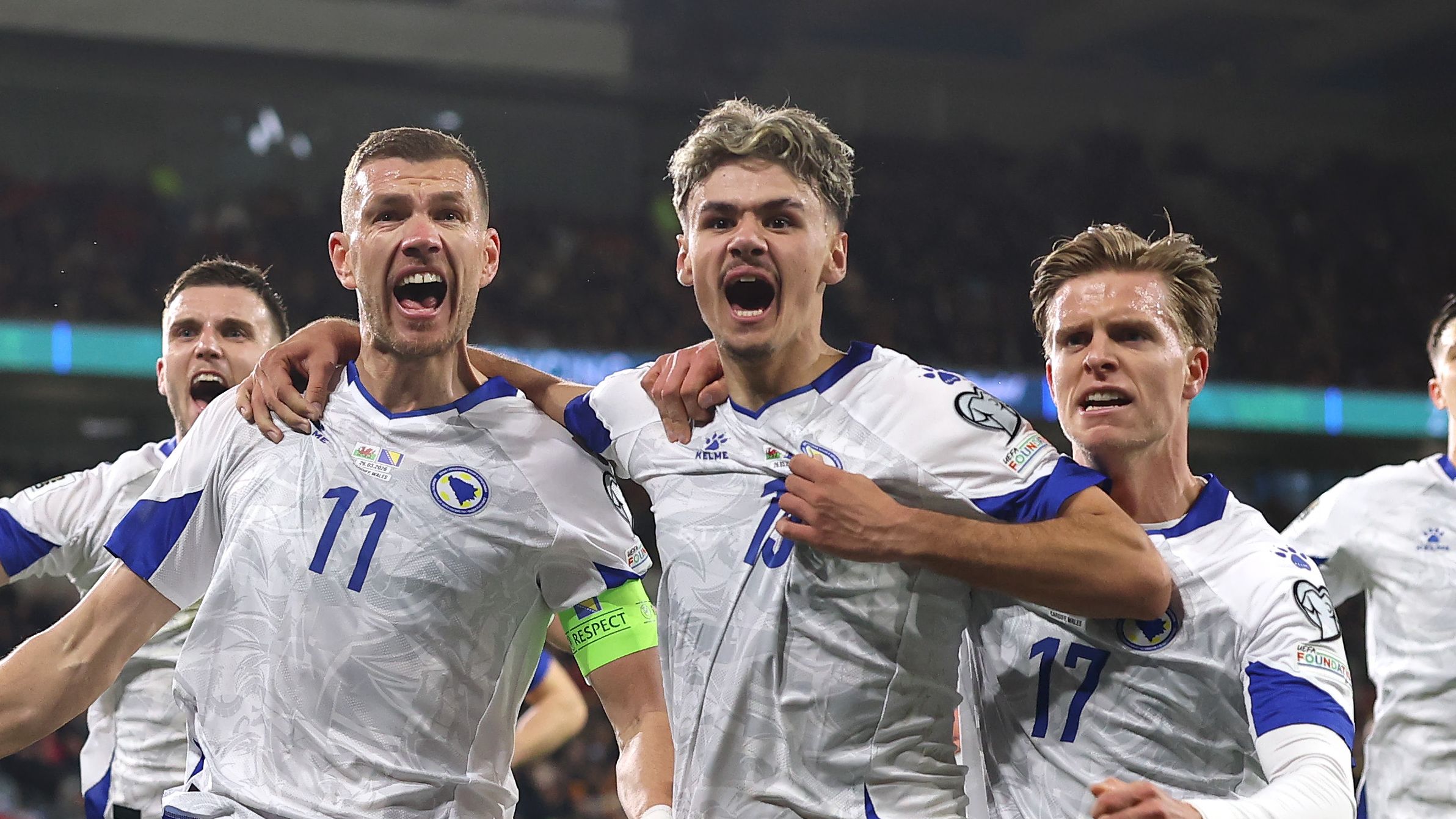 Wales v Bosnia and Herzegovina  -  FIFA World Cup 2026 European Qualifiers KO Play-off