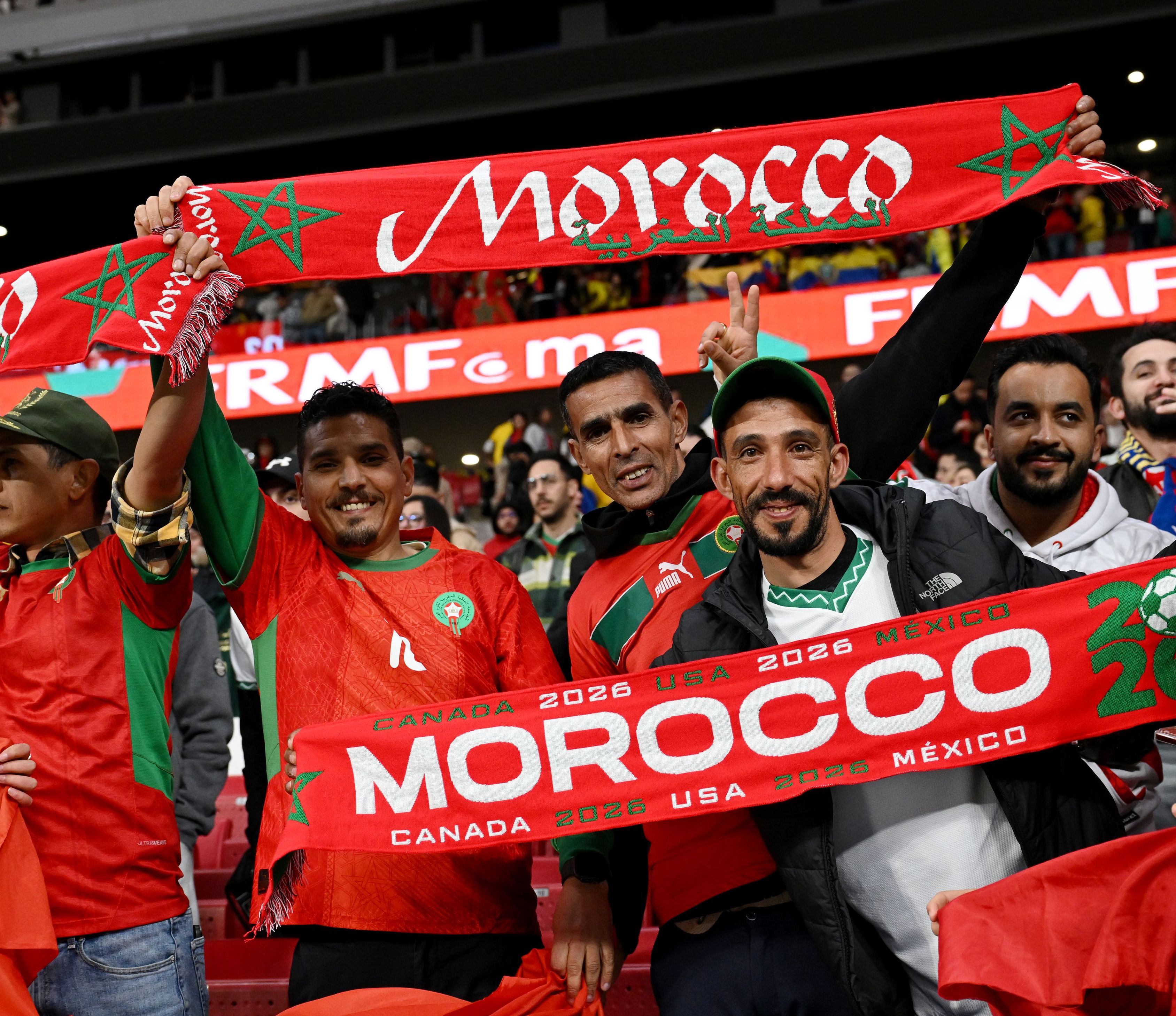 Équipe marocaine des moins de 18 ans contre les États-Unis au Portugal