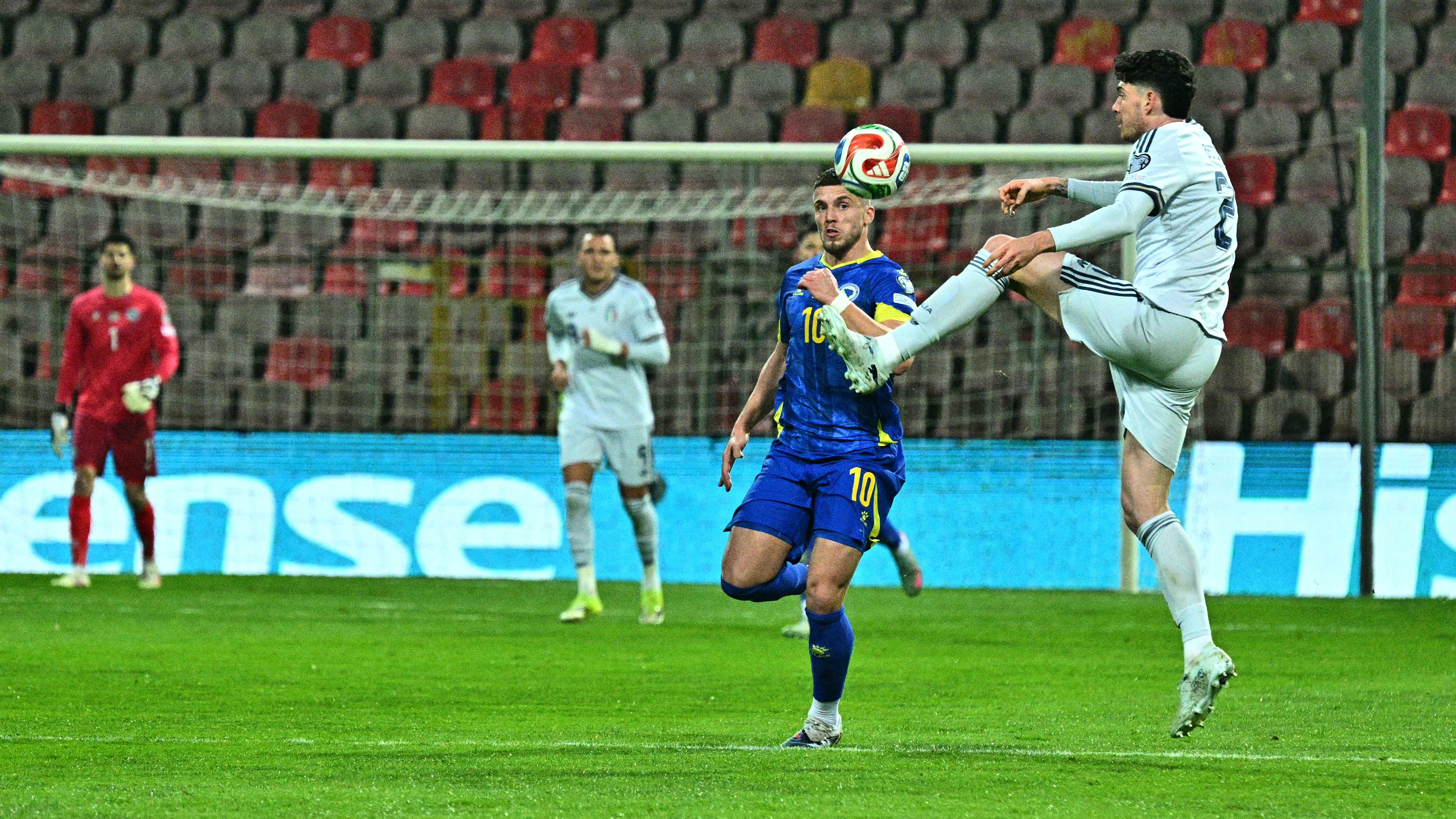 Bastoni expulsé contre Bosnie-Herzégovine dans le barrage Mondial 2026