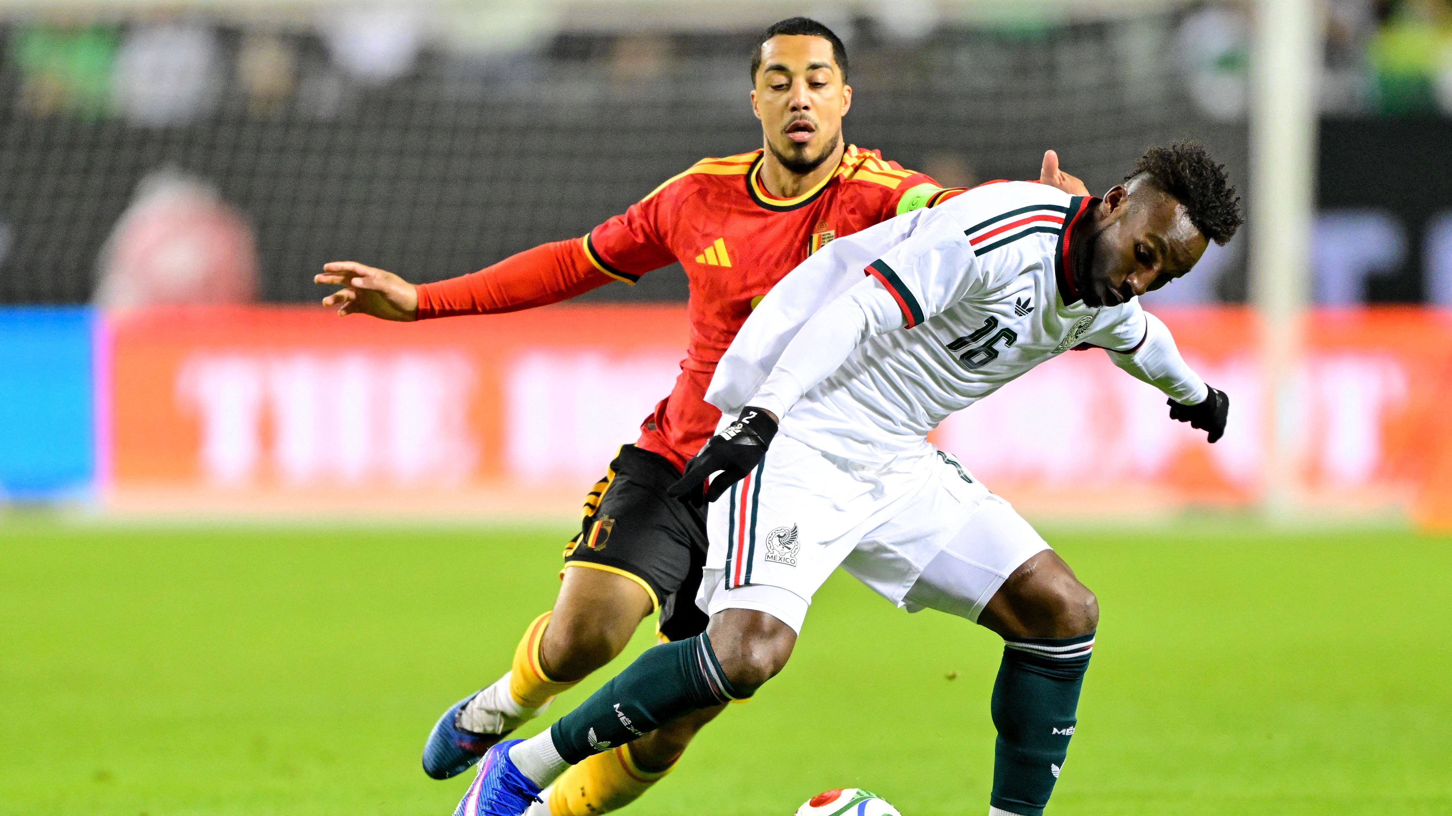 SOCCER FRIENDLY MEXICO VS BELGIUM