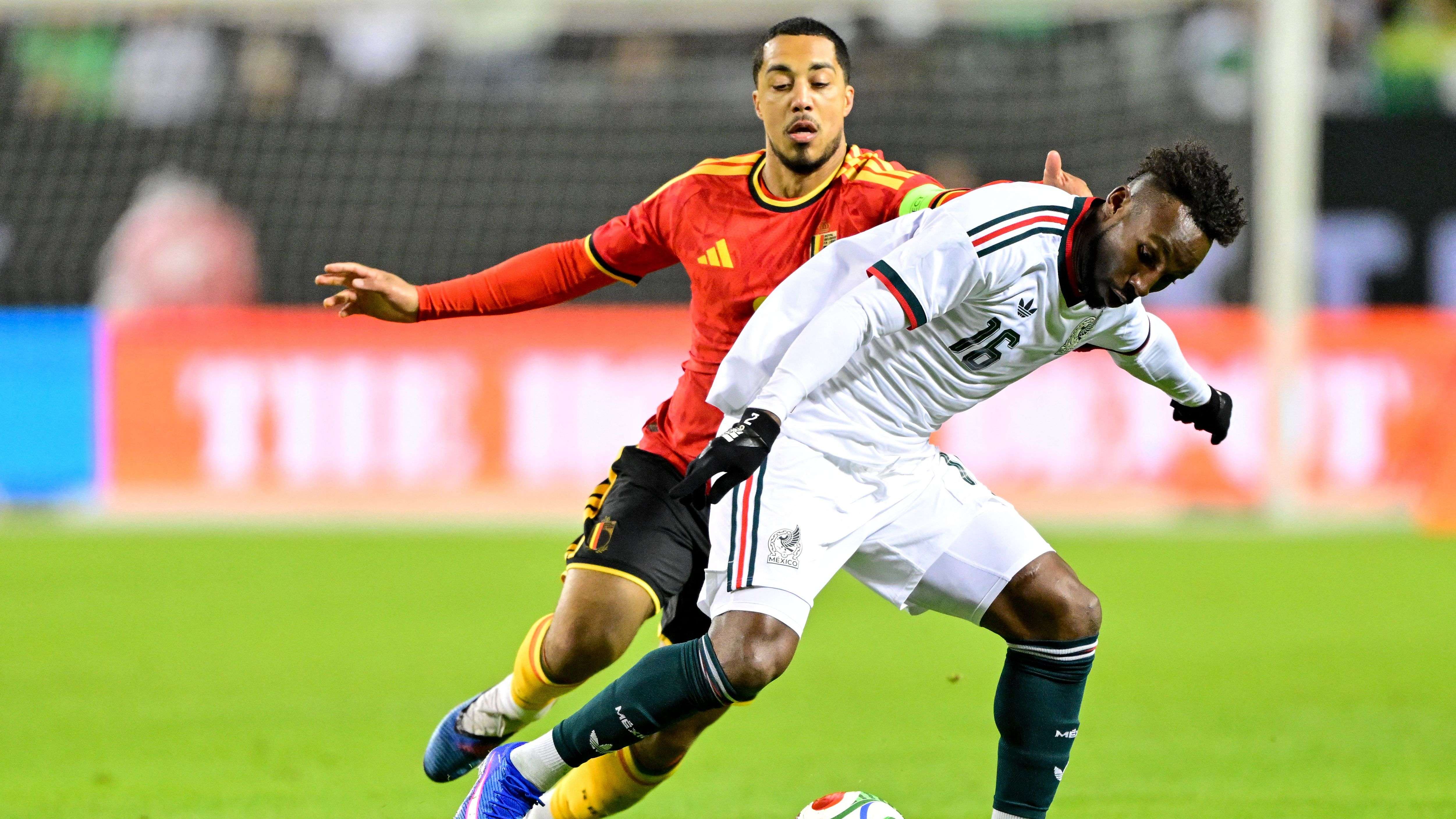 SOCCER FRIENDLY MEXICO VS BELGIUM