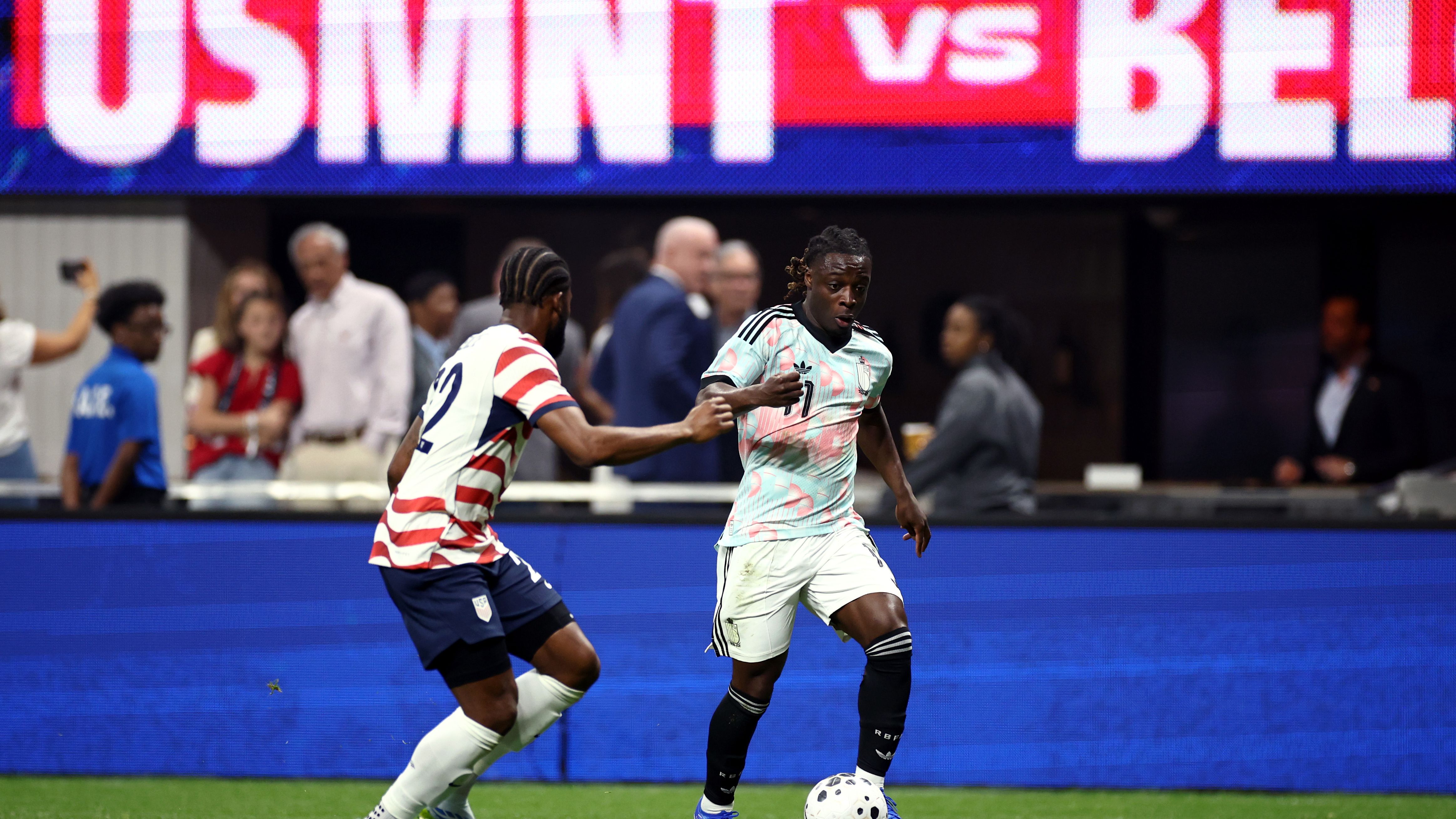 USA Belgio amichevole colori divise confuse, maglie simili curiosità