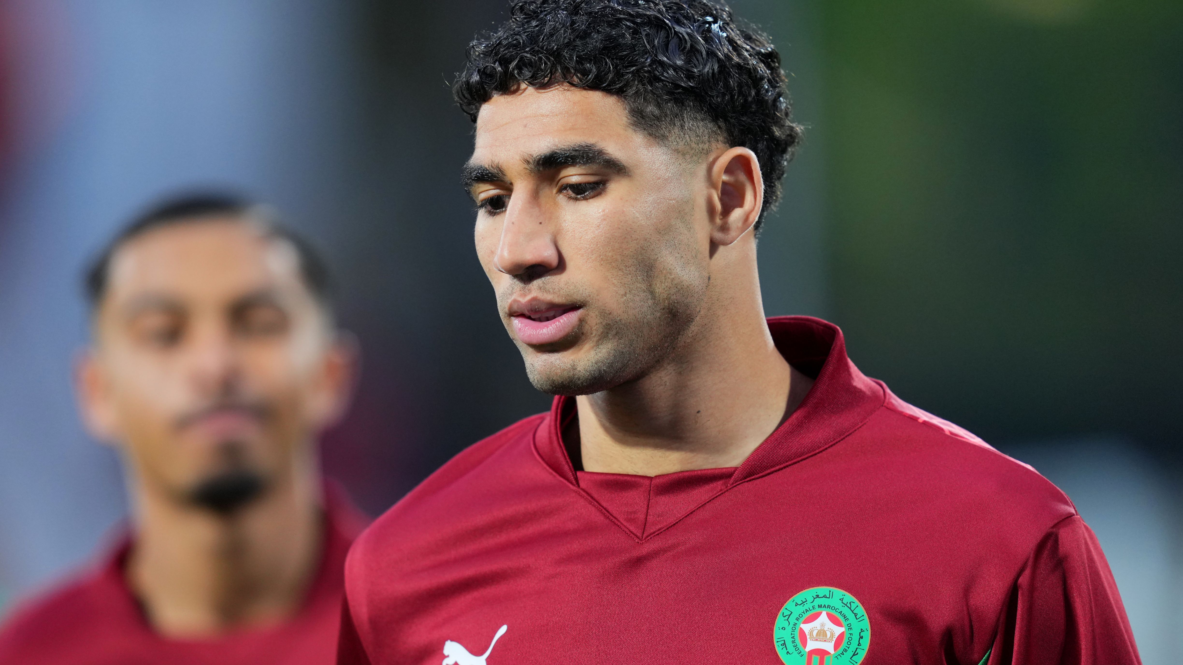 حكيمي على أعتاب رقم تاريخي في مواجهة البرازيل