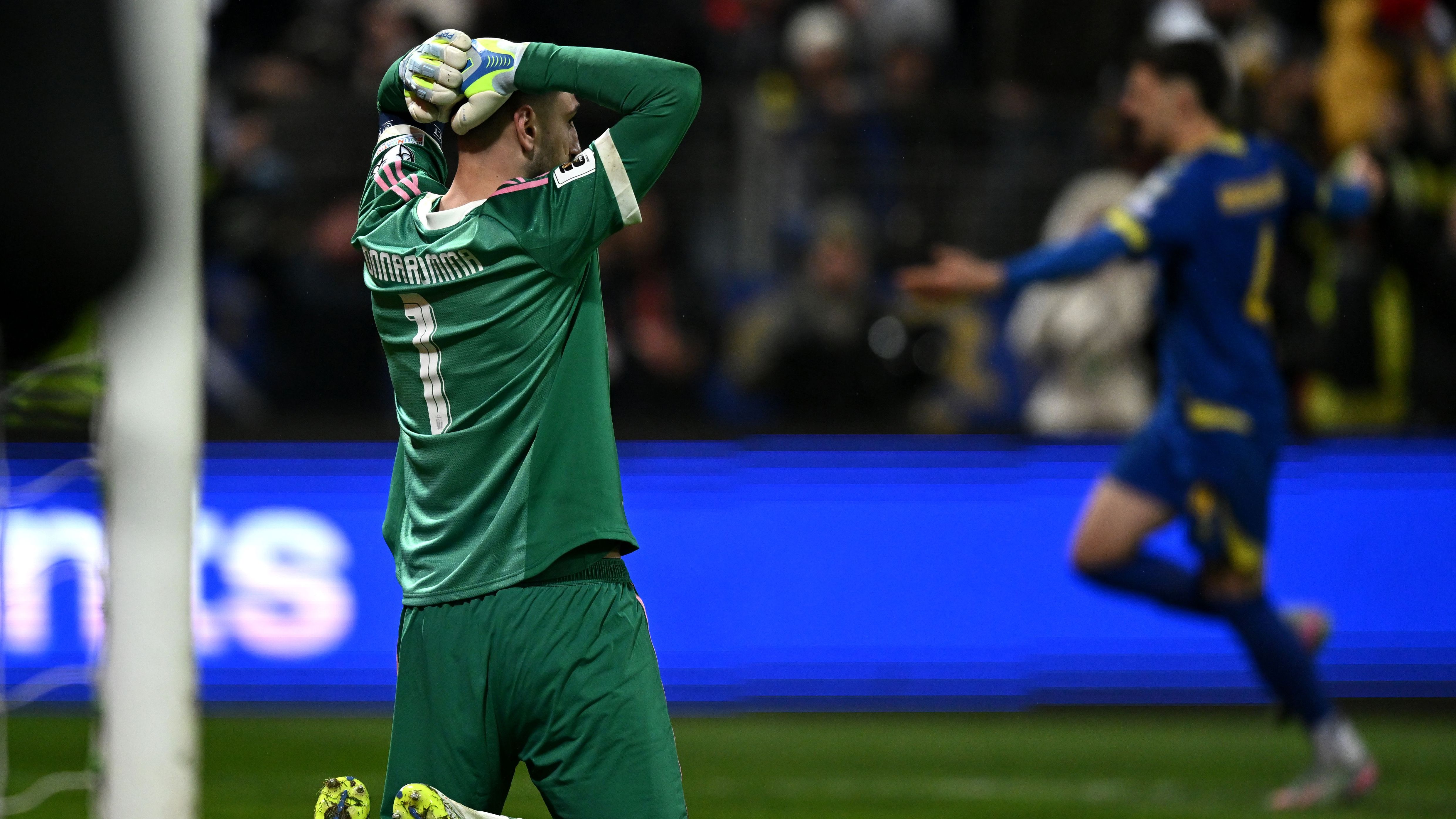 Gianluigi Donnarumma after Italy's World Cup 2026 playoff exit