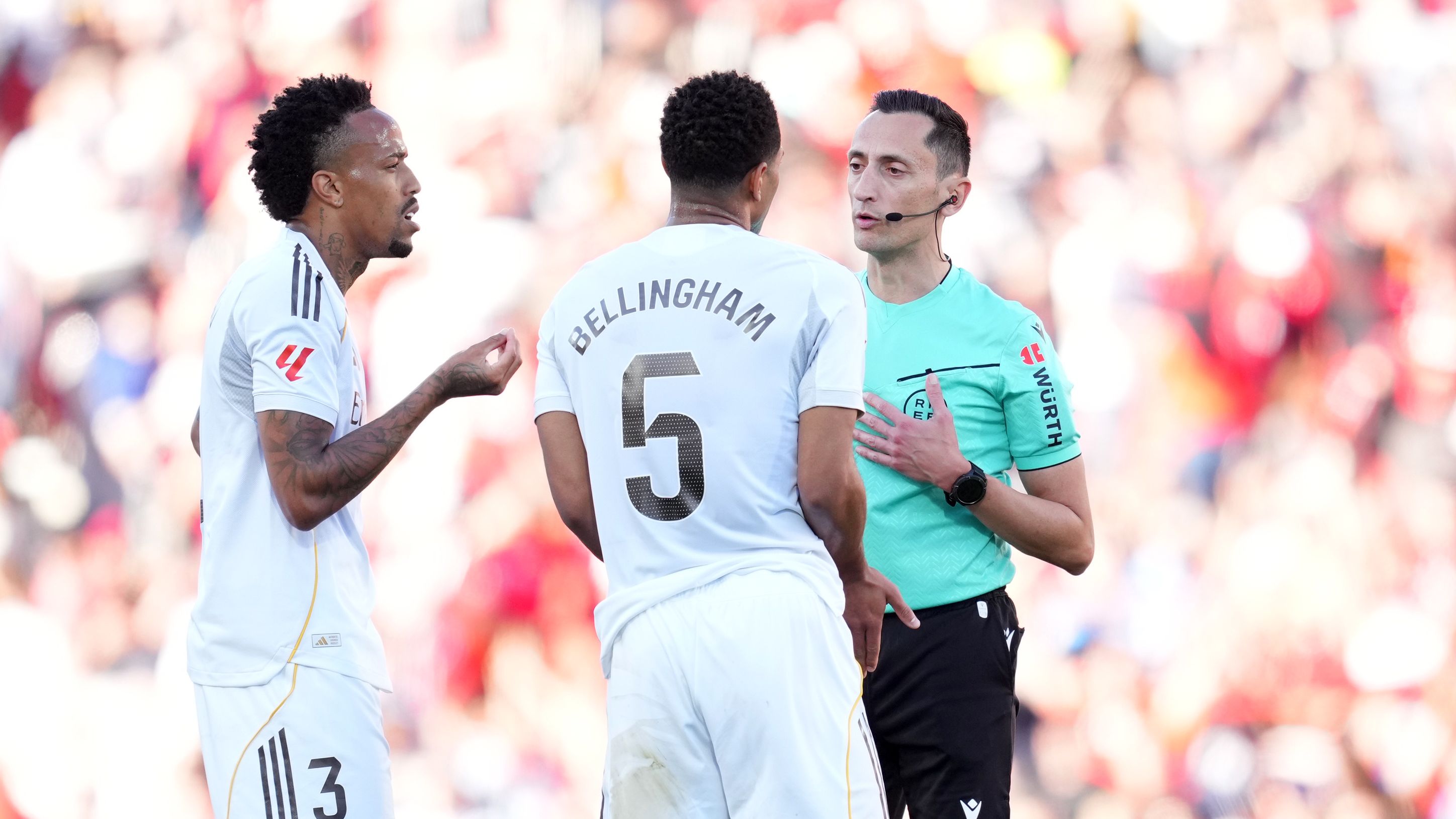 Mallorca vs Real Madrid La Liga 2026 referee Sanchez Martinez controversy