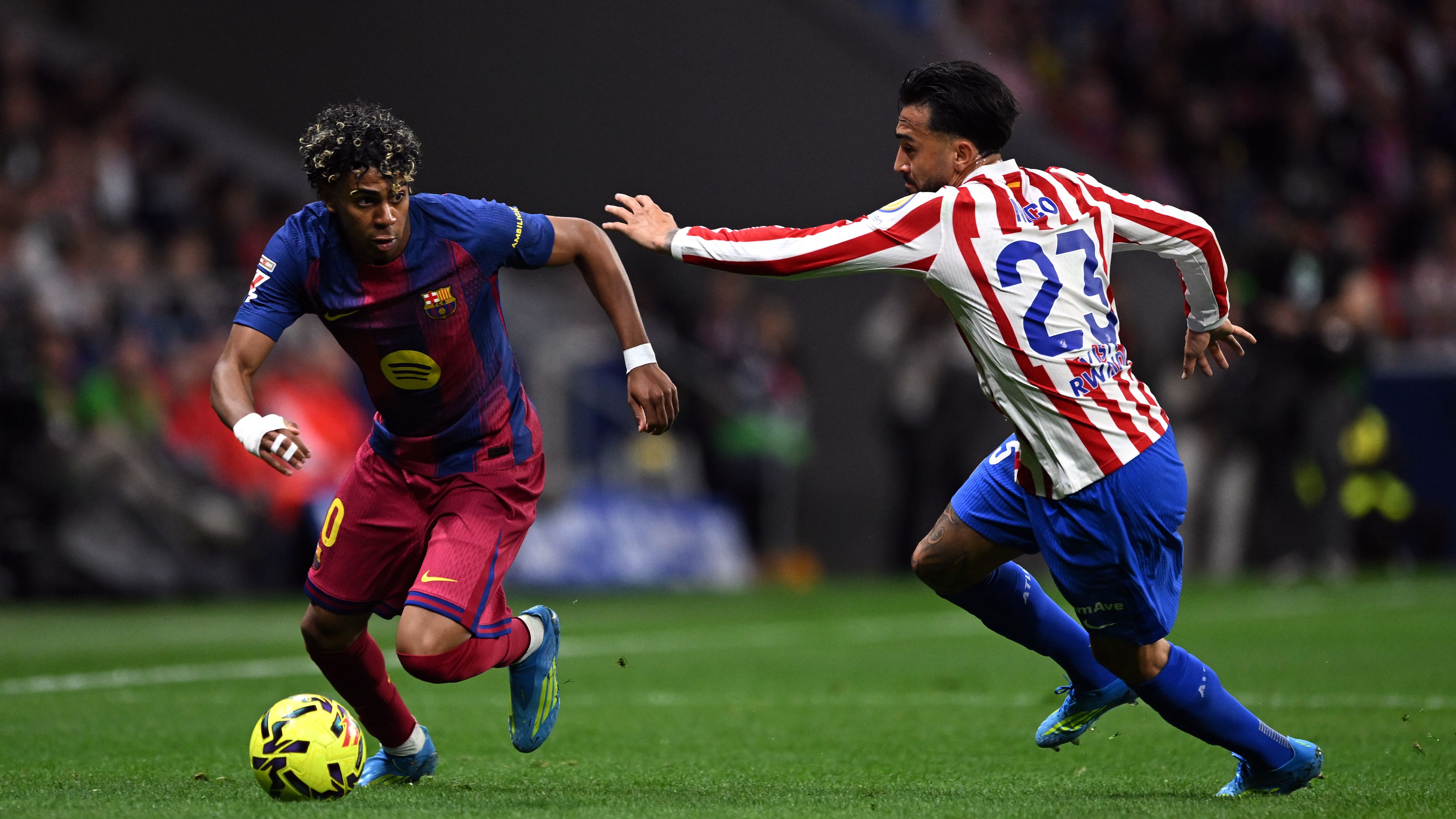 Lamine Yamal angry after Barcelona win at Atletico Madrid