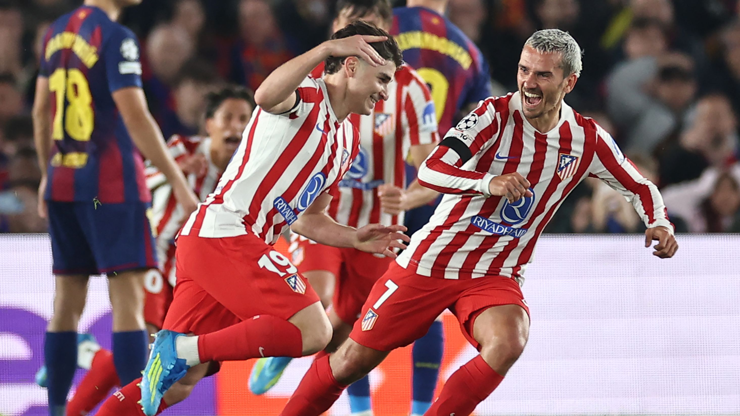 برشلونة ينهزم أمام أتلتيكو مدريد في كامب نو ويواجه تحدياً صعباً في الأبطال