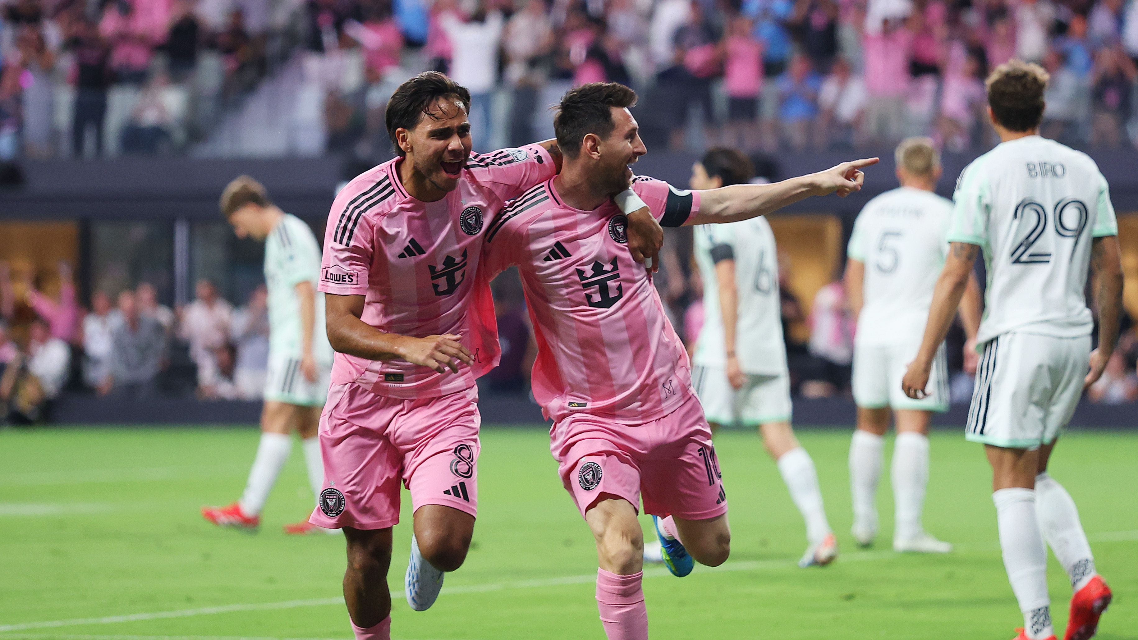 Messi leads Inter Miami in a dramatic MLS clash against Austin FC with Ronaldo in attendance