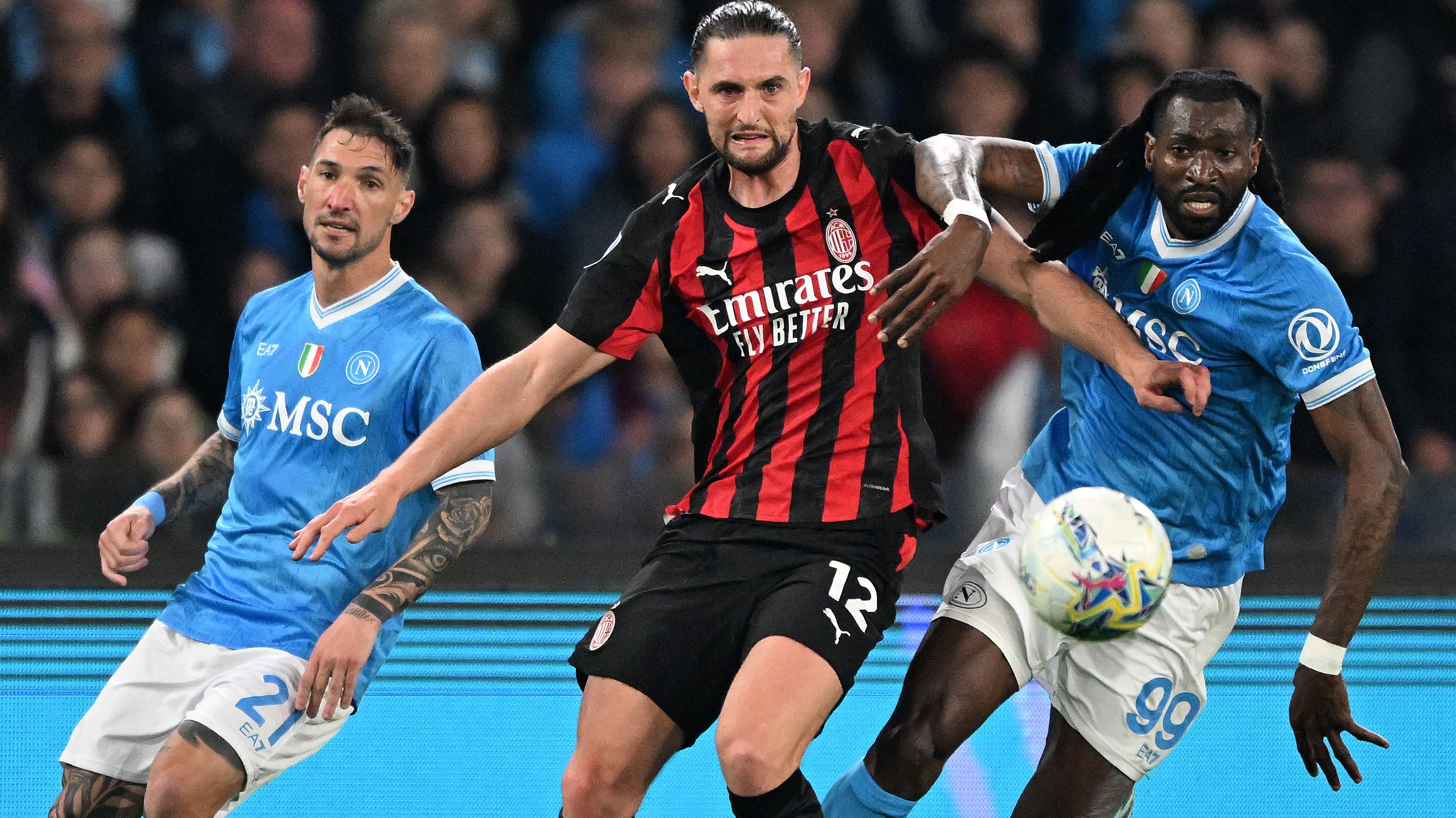 SSC Napoli v AC Milan - Serie A