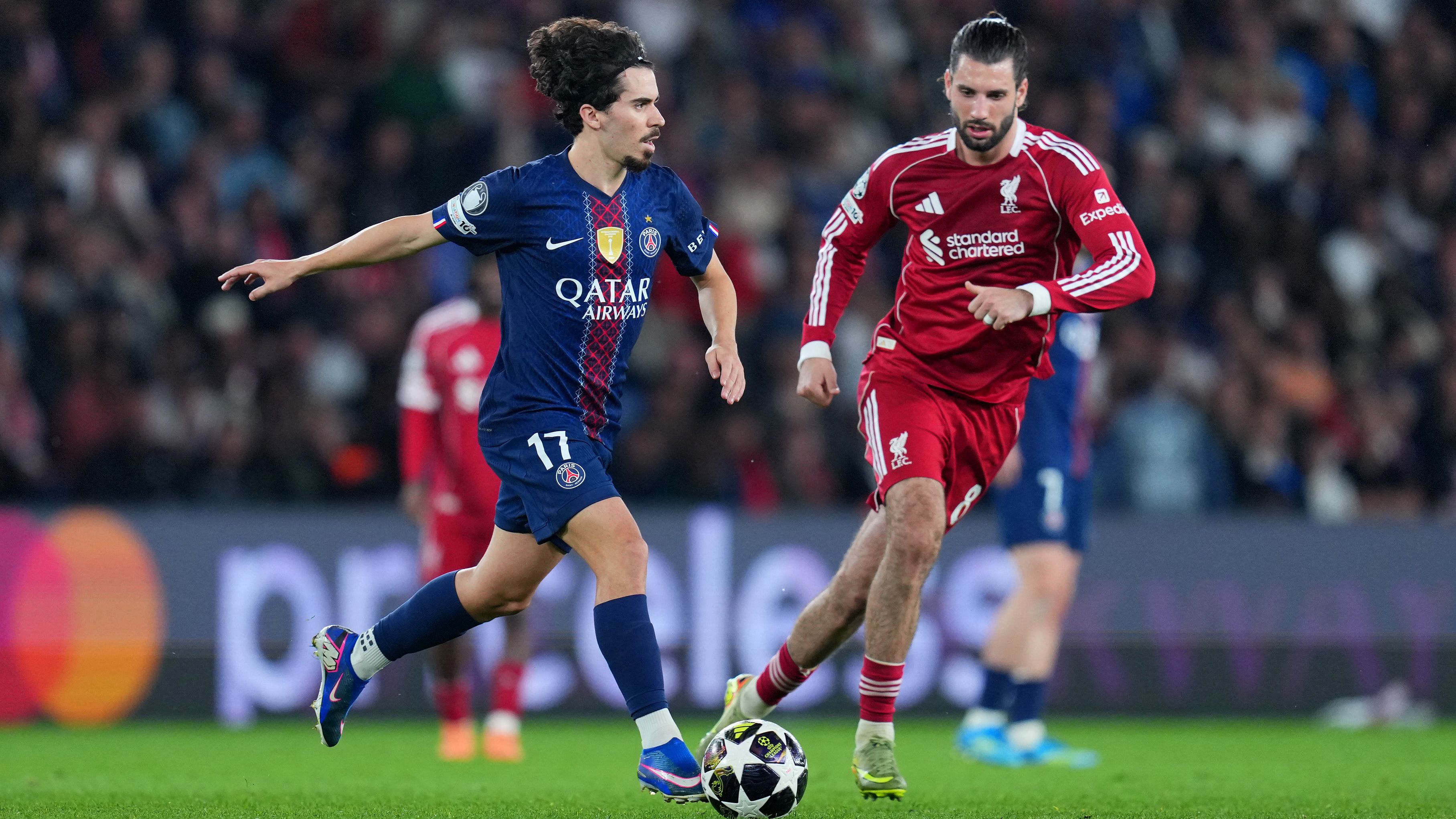 Paris Saint-Germain FC v Liverpool FC - UEFA Champions League 2025/26 Quarter-Final First Leg
