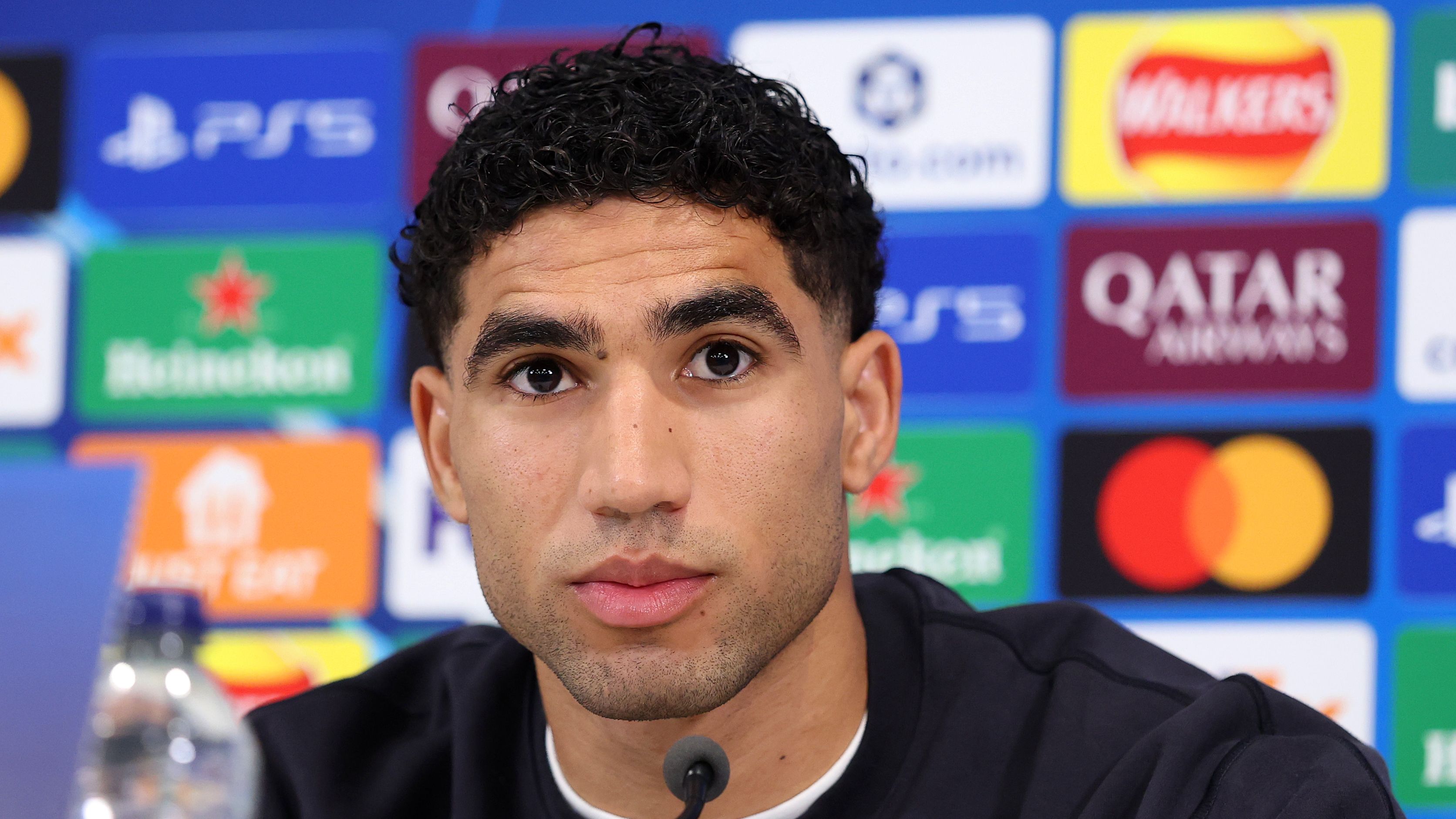 Paris Saint-Germain FC Training Session And Press Conference - UEFA Champions League 2025/26 Quarter-Final Second Leg