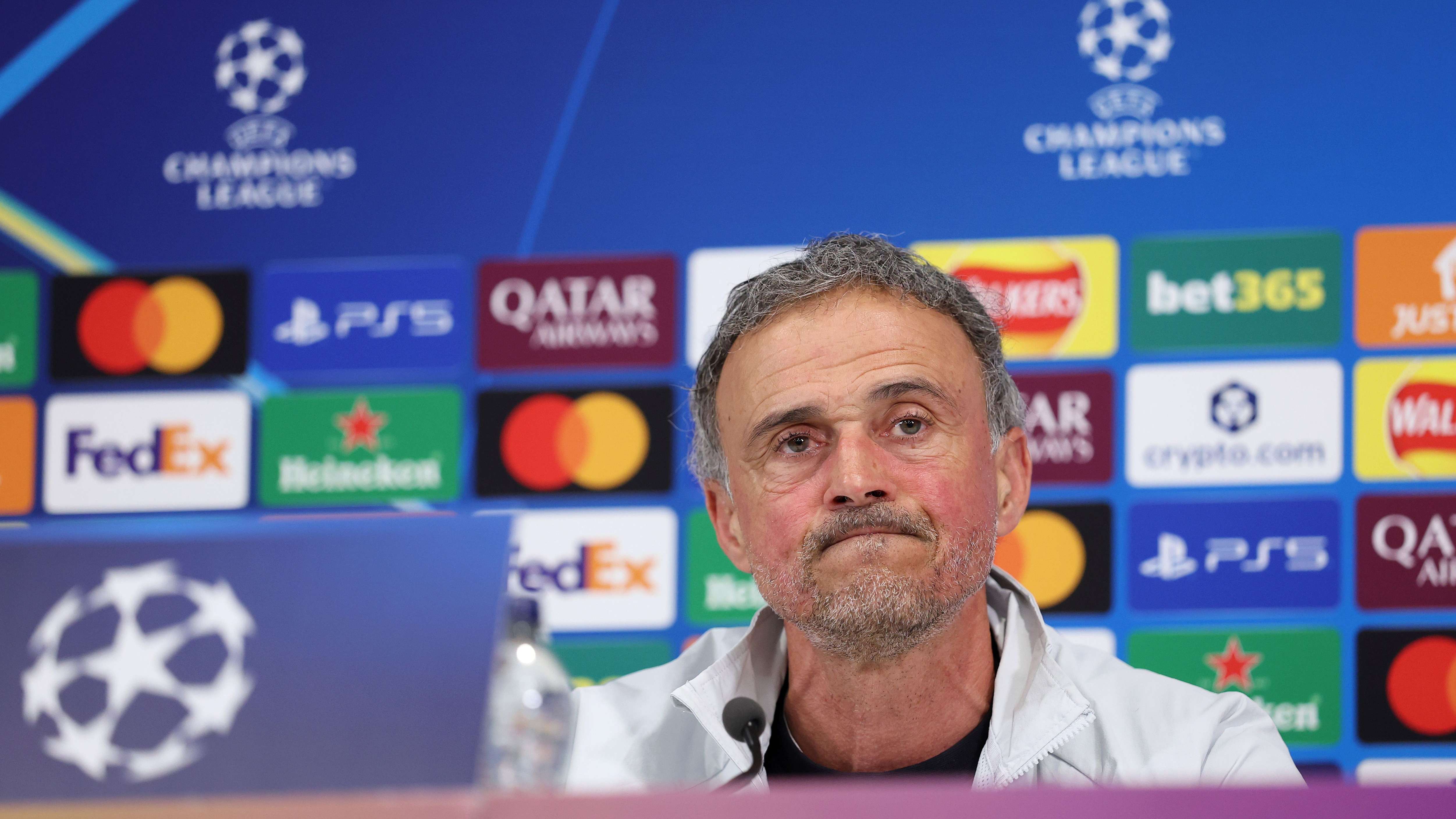 Paris Saint-Germain FC Training Session And Press Conference - UEFA Champions League 2025/26 Quarter-Final Second Leg