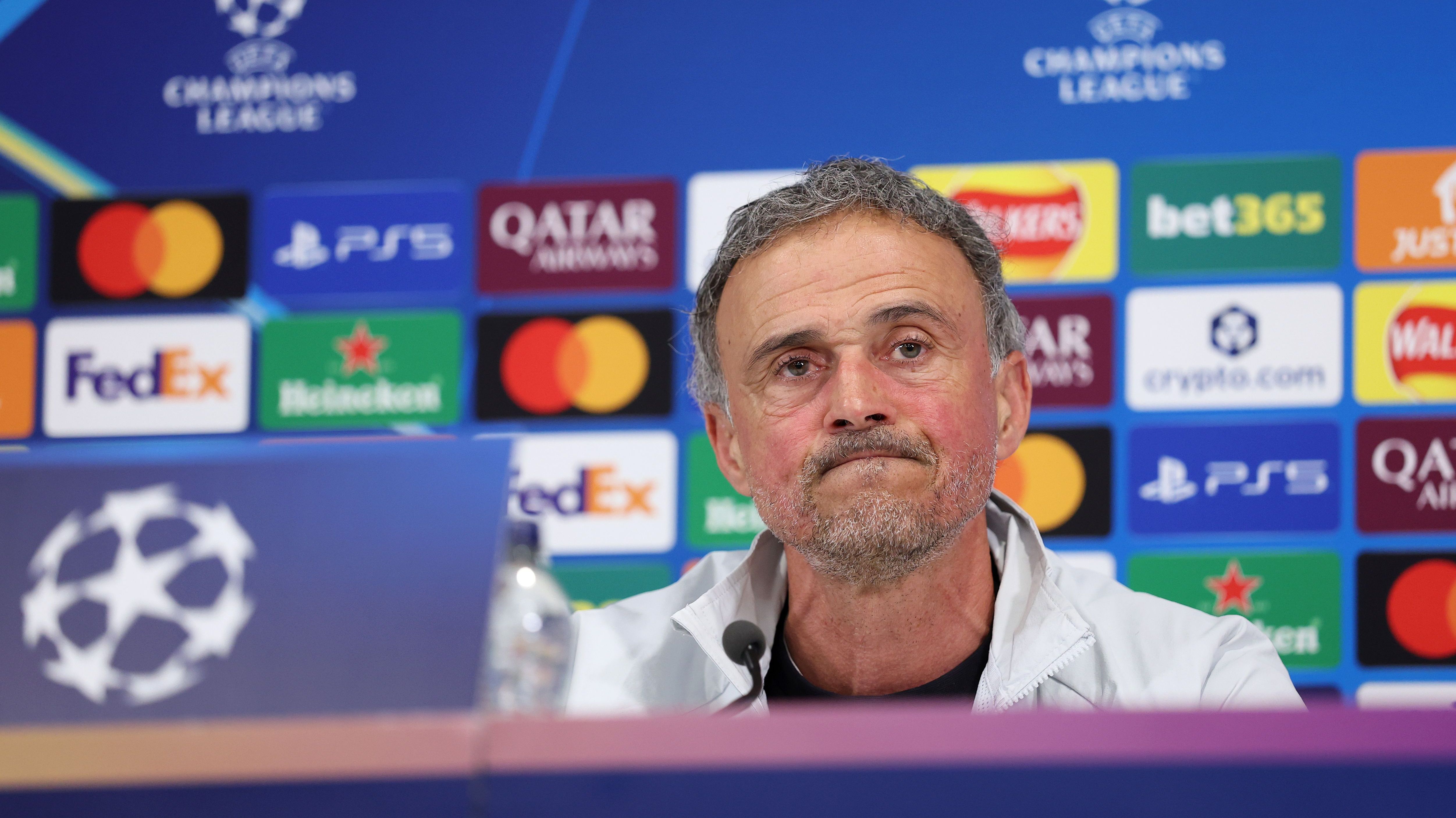Paris Saint-Germain FC Training Session And Press Conference - UEFA Champions League 2025/26 Quarter-Final Second Leg