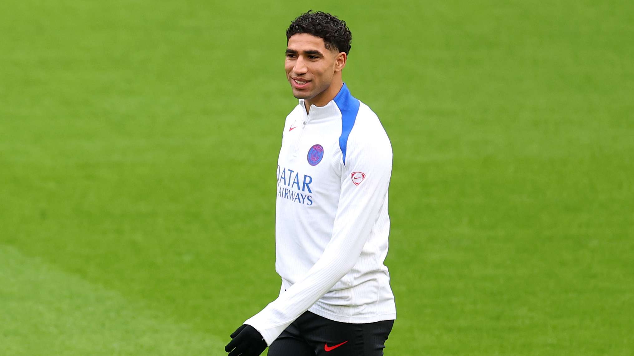 Paris Saint-Germain FC Training Session And Press Conference - UEFA Champions League 2025/26 Quarter-Final Second Leg