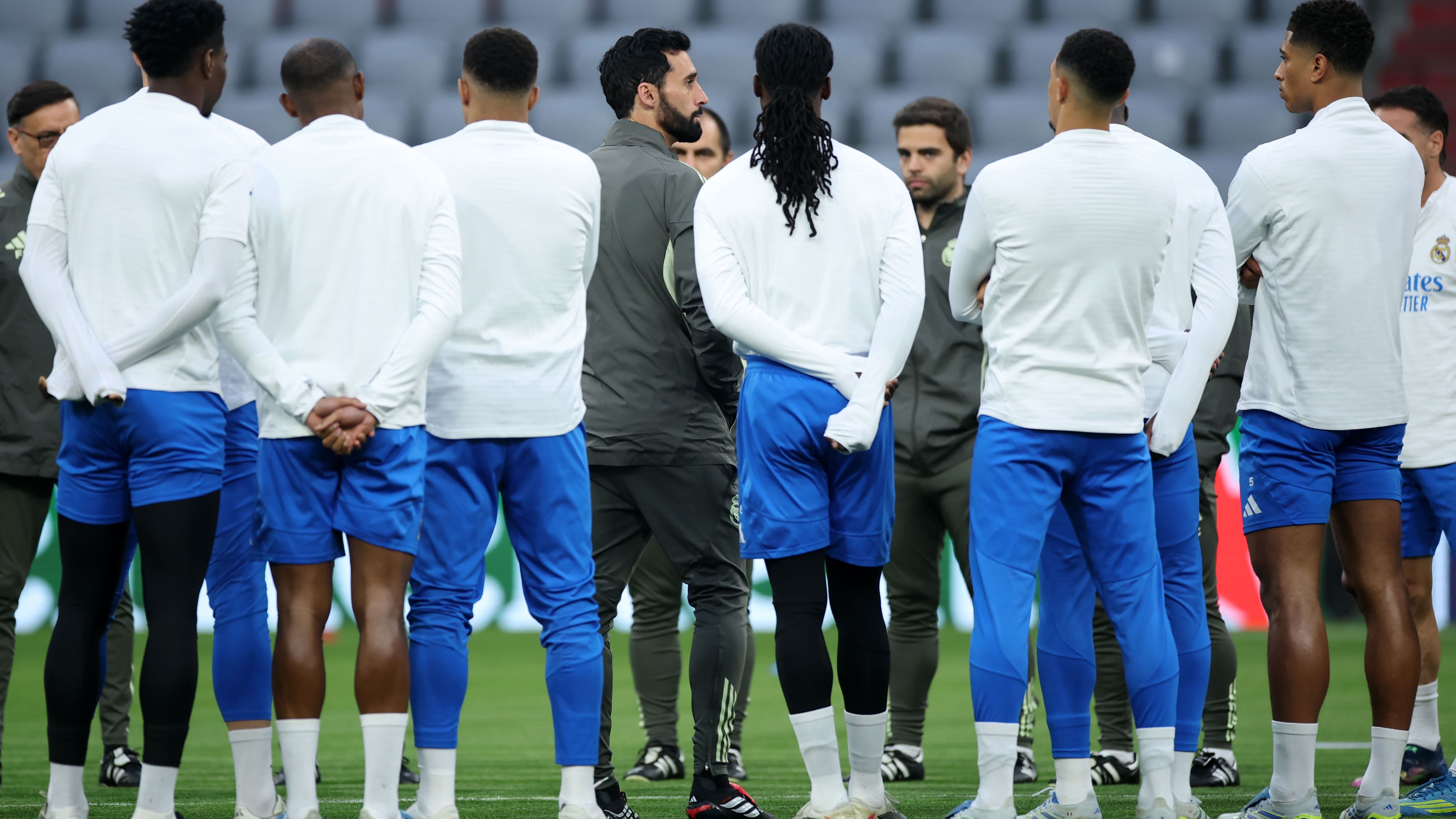 Real Madrid CF Training Session And Press Conference - UEFA Champions League 2025/26 Quarter-Final Second Leg