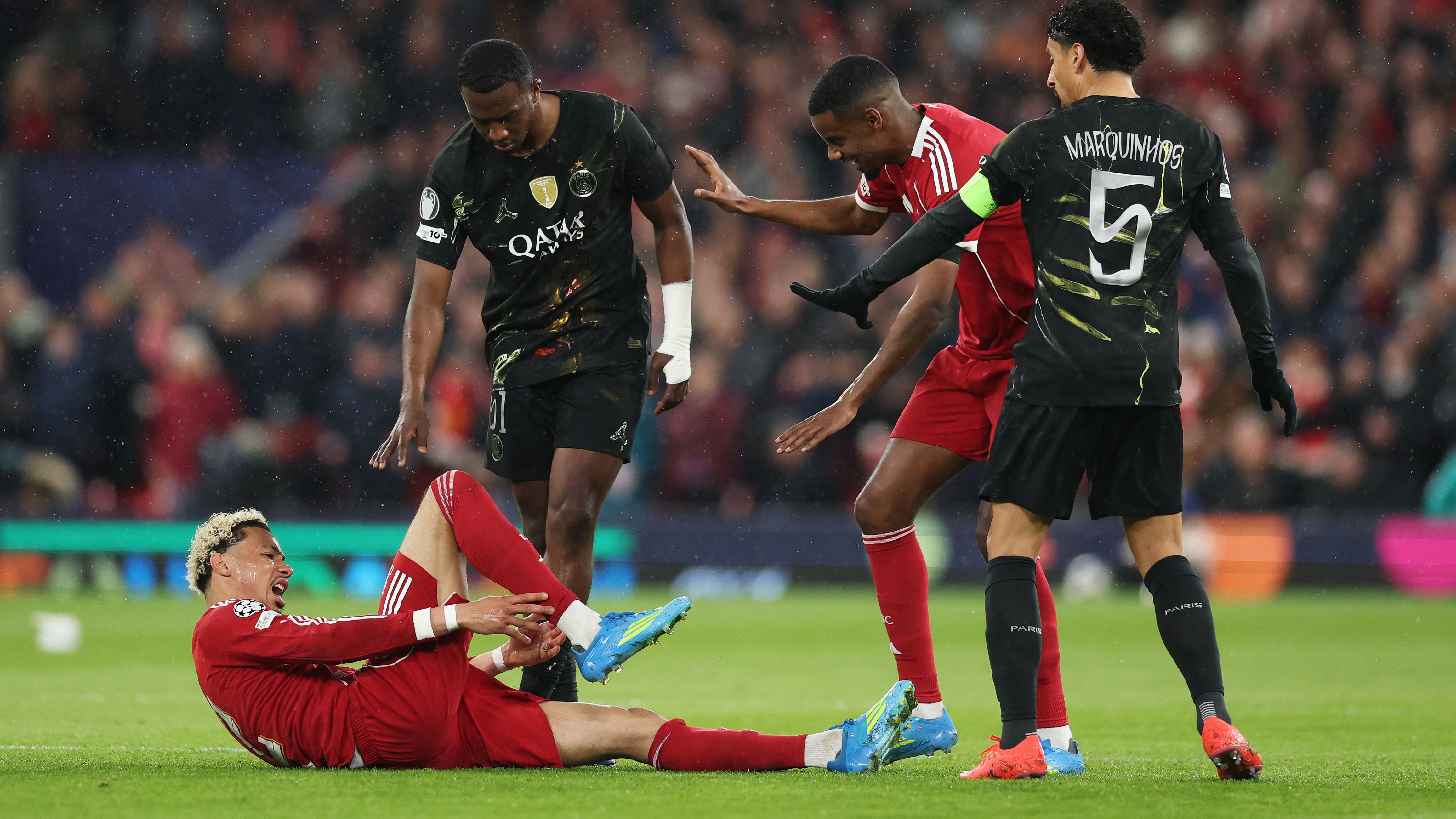 Liverpool FC v Paris Saint-Germain FC - UEFA Champions League 2025/26 Quarter-Final Second Leg