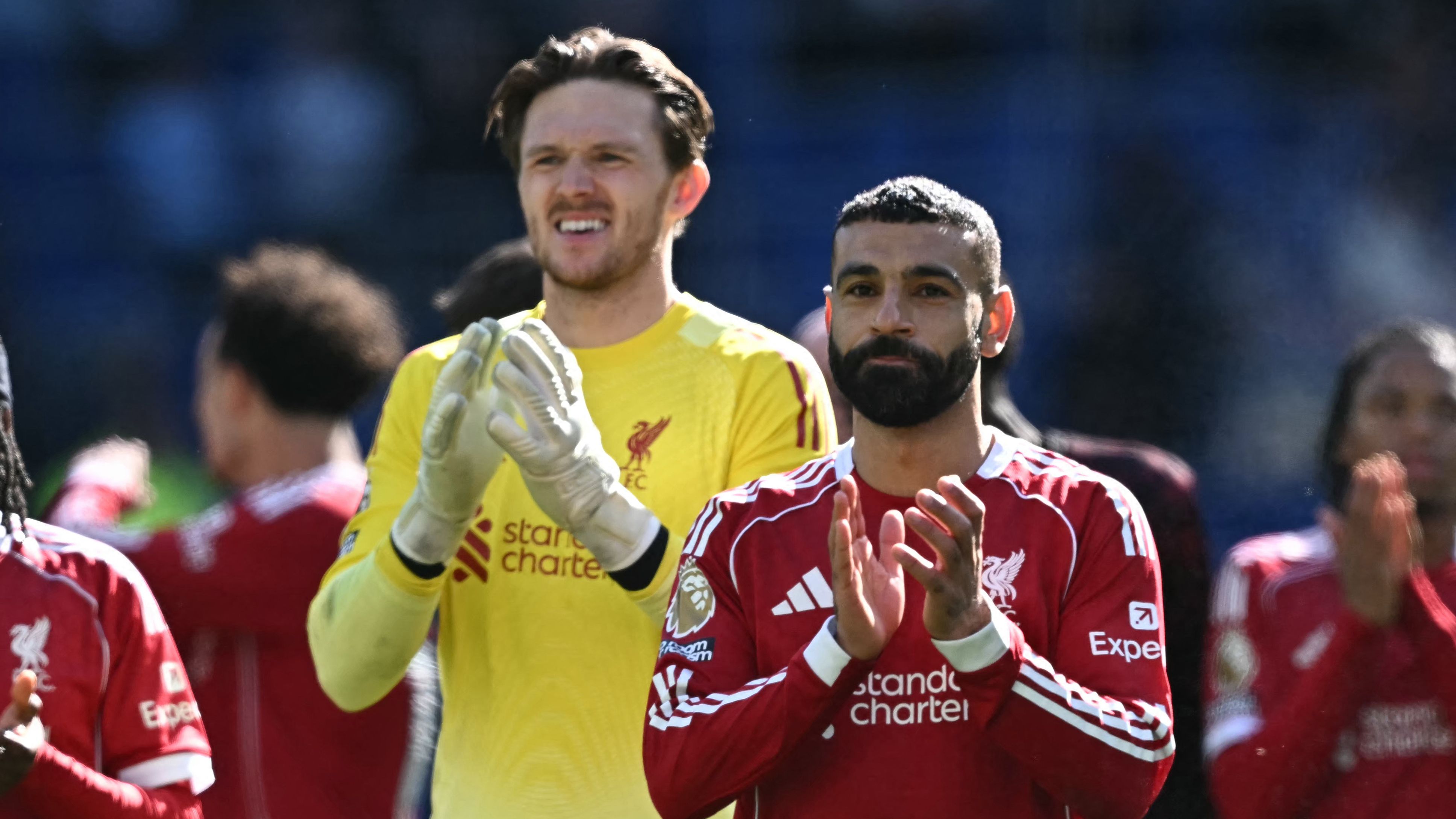 صلاح يحقق حلم حارس ليفربول