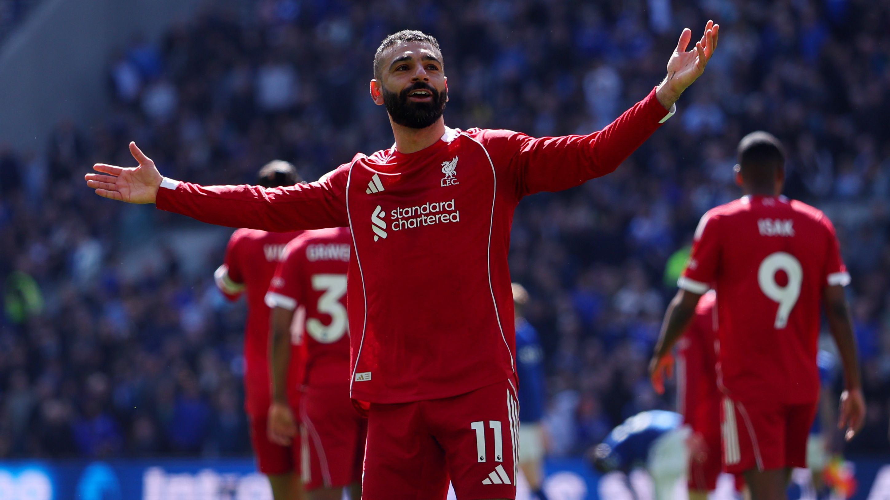 إيمري يتغنى بصلاح قبل صدام أستون فيلا وليفربول