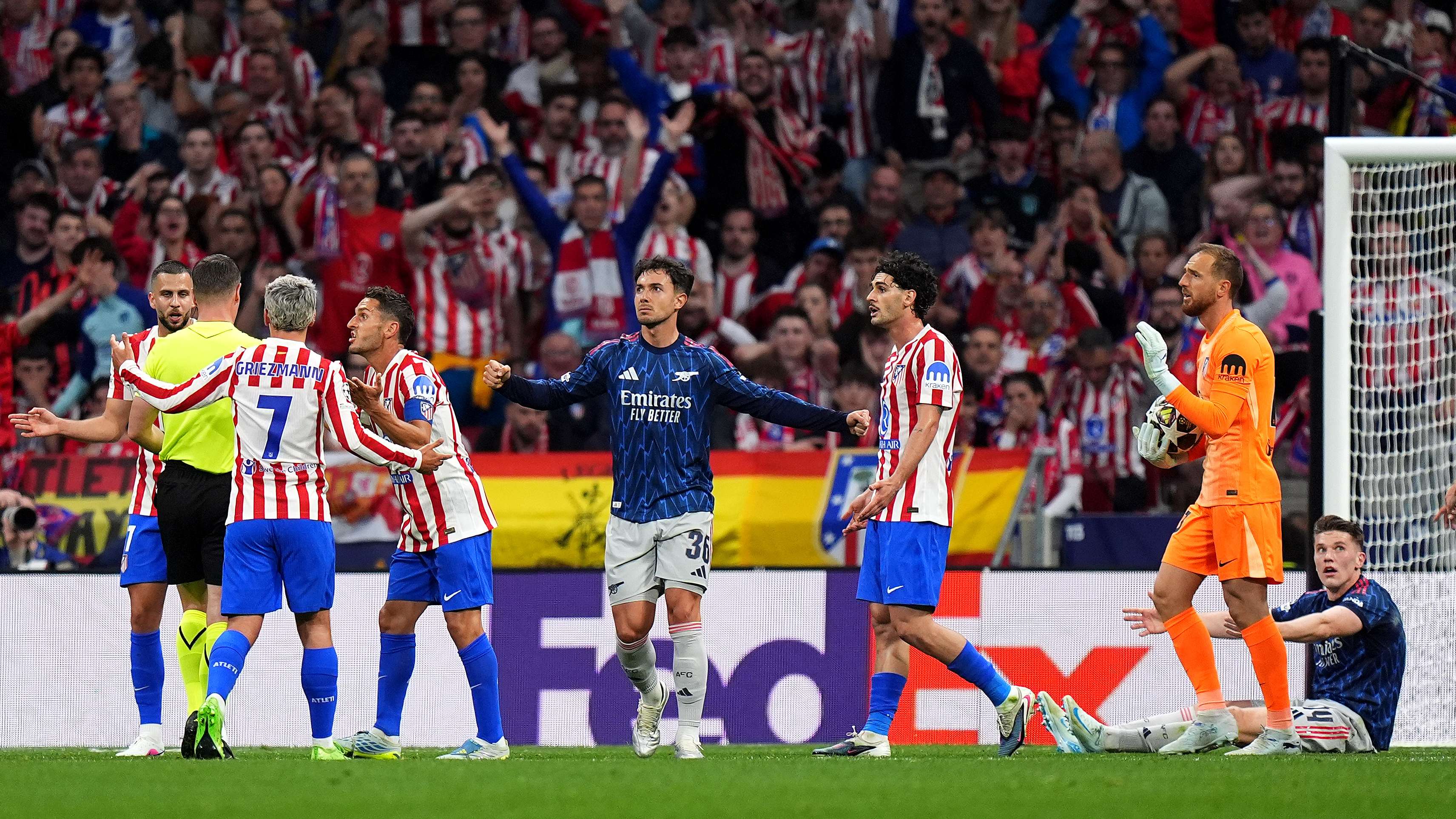 Atletico de Madrid v Arsenal FC - UEFA Champions League 2025/26 Semi Final First Leg