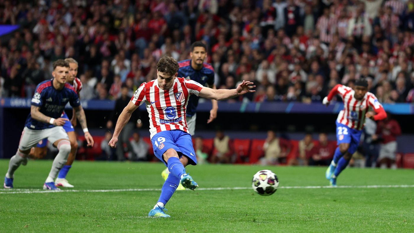 بالفيديو: أتلتيكو مدريد يمنع آرسنال من وضع قدم في النهائي الأوروبي