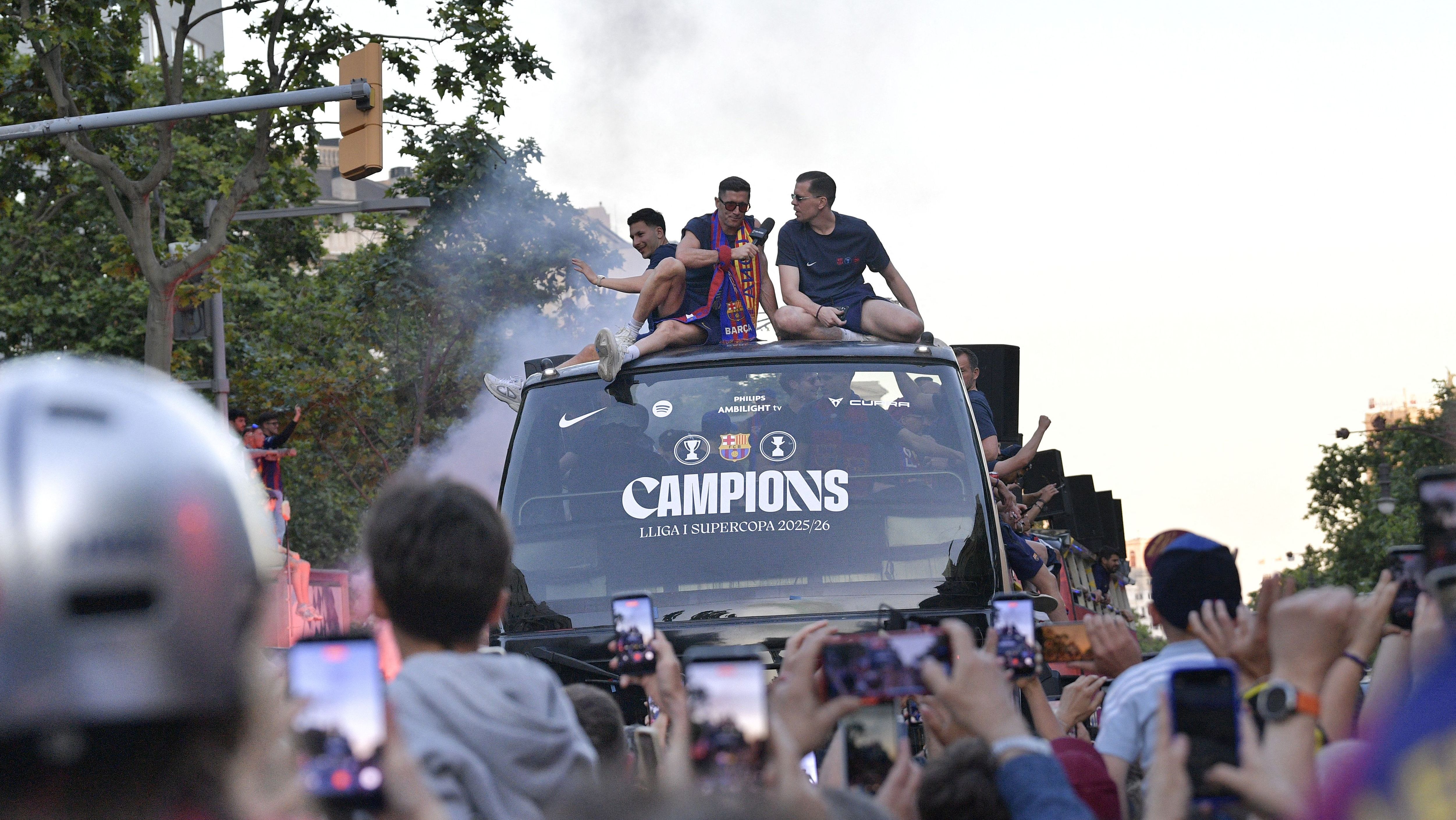 FBL-ESP-LIGA-BARCELONA-CELEBRATION