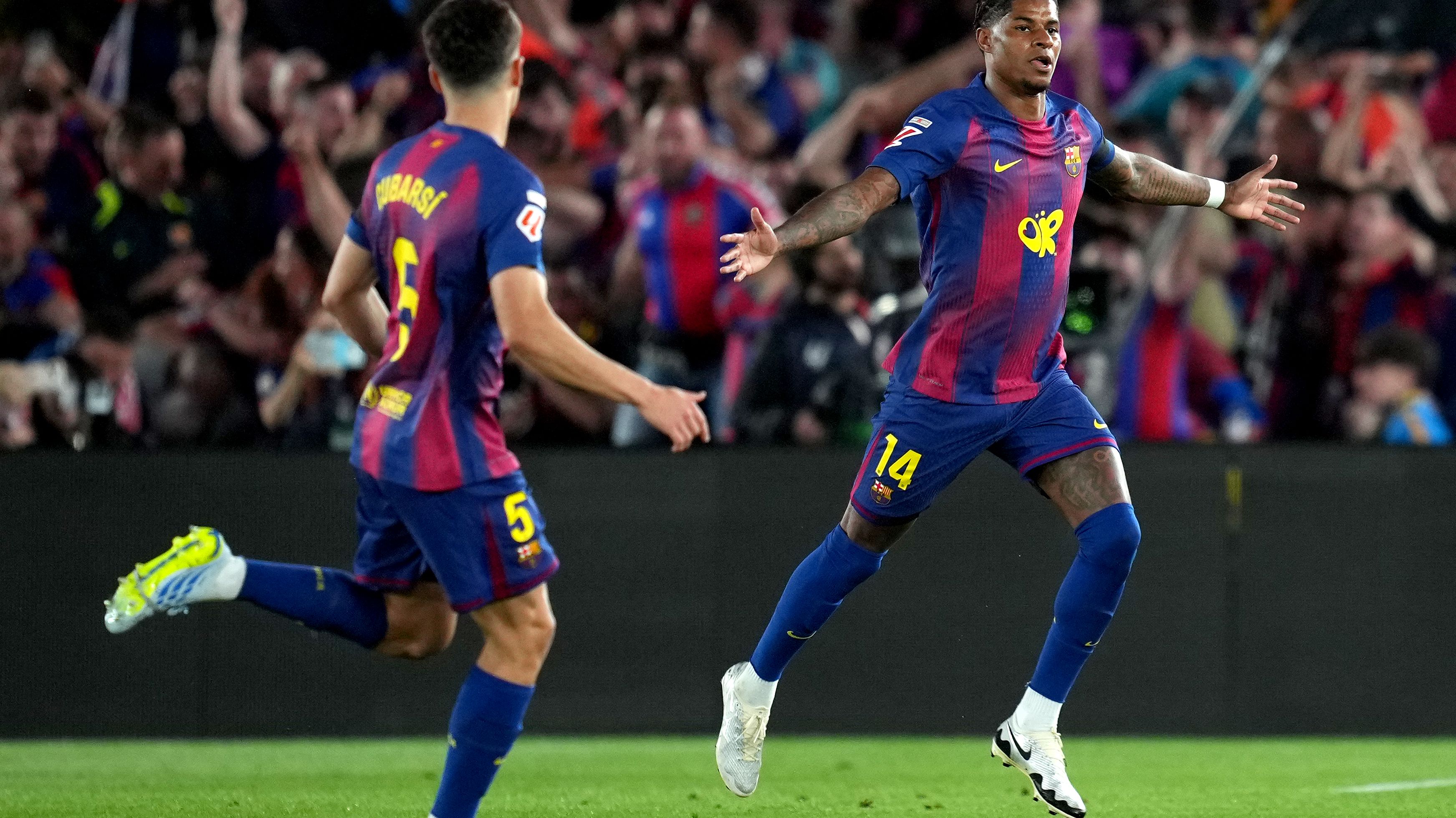 فيديو - برشلونة يصدم الريال بهدفين في 17 دقيقة: راشفورد وتوريس يشعلان كامب نو