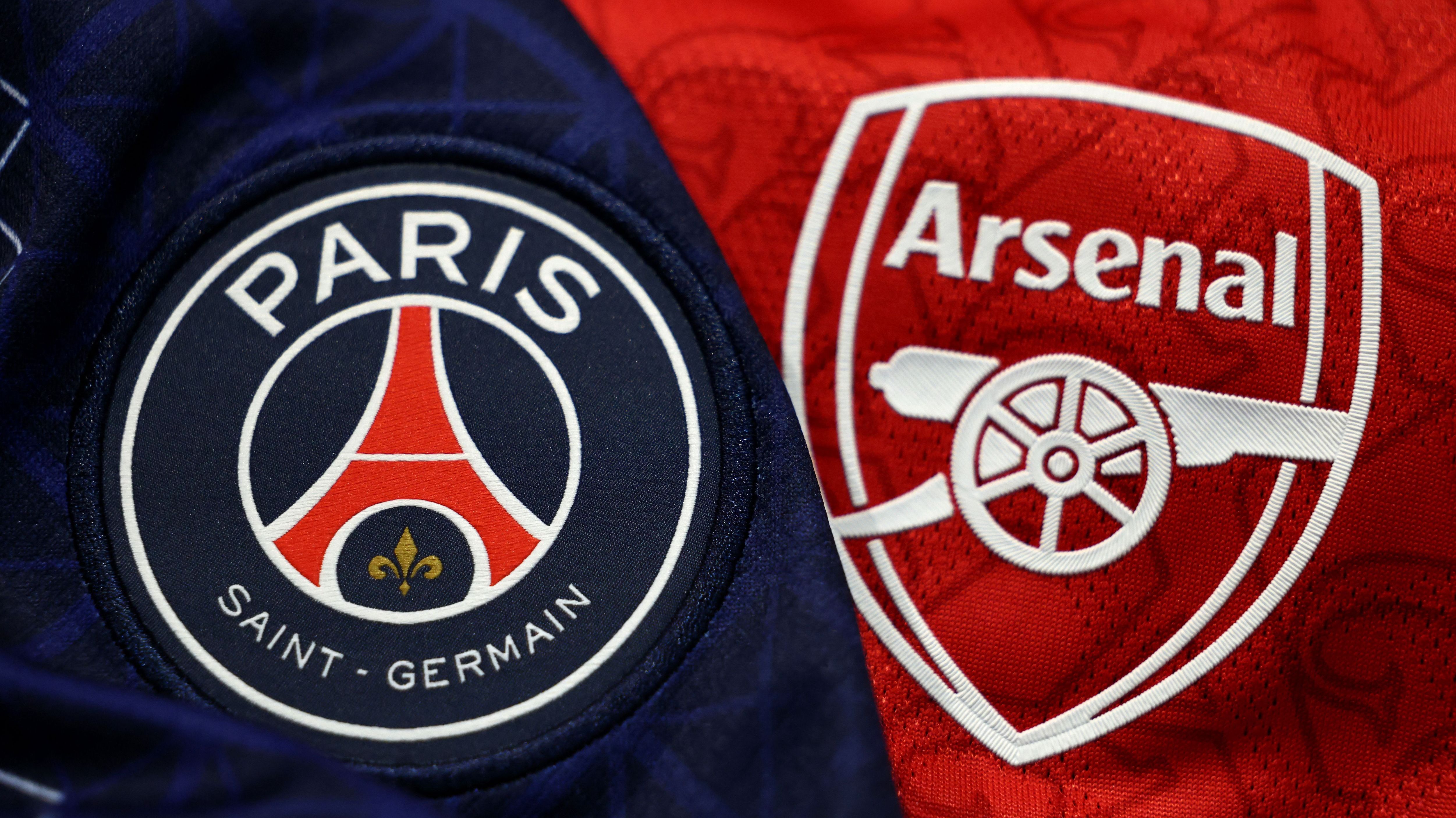 FBL-EUR-C1-PSG-ARSENAL-JERSEY