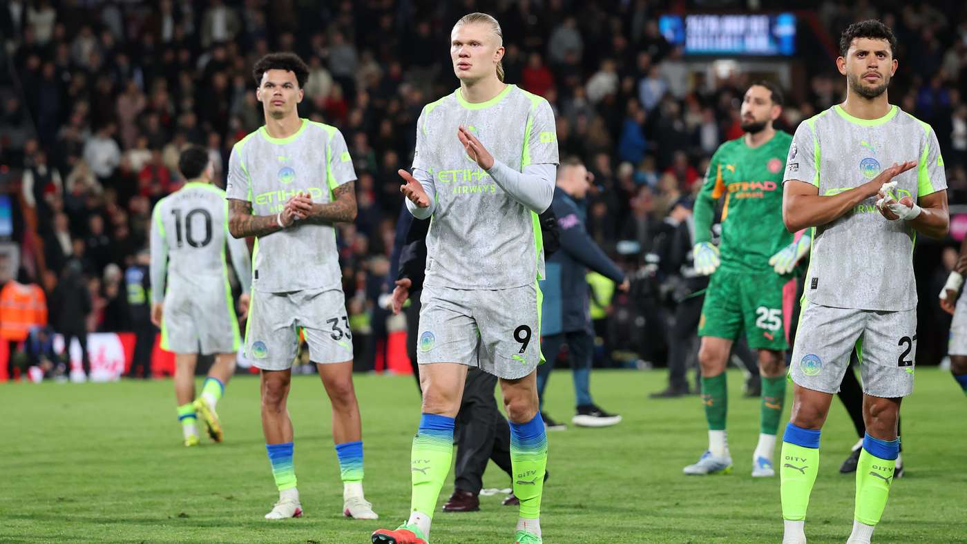 Bournemouth v Manchester City - Premier League
