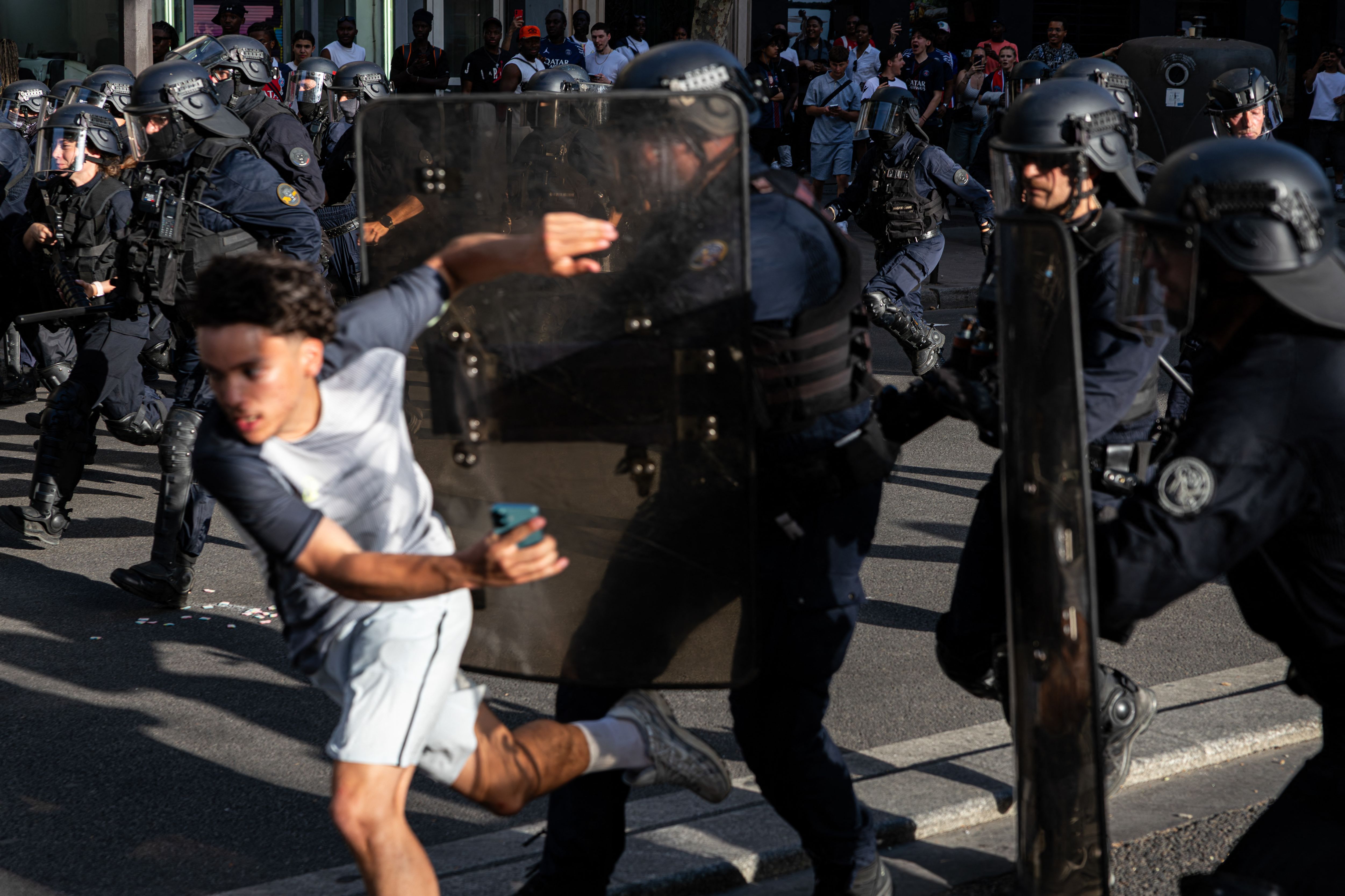 FRANCE-PARIS-CHAMPION-LEAGUES-FINAL-POLICE