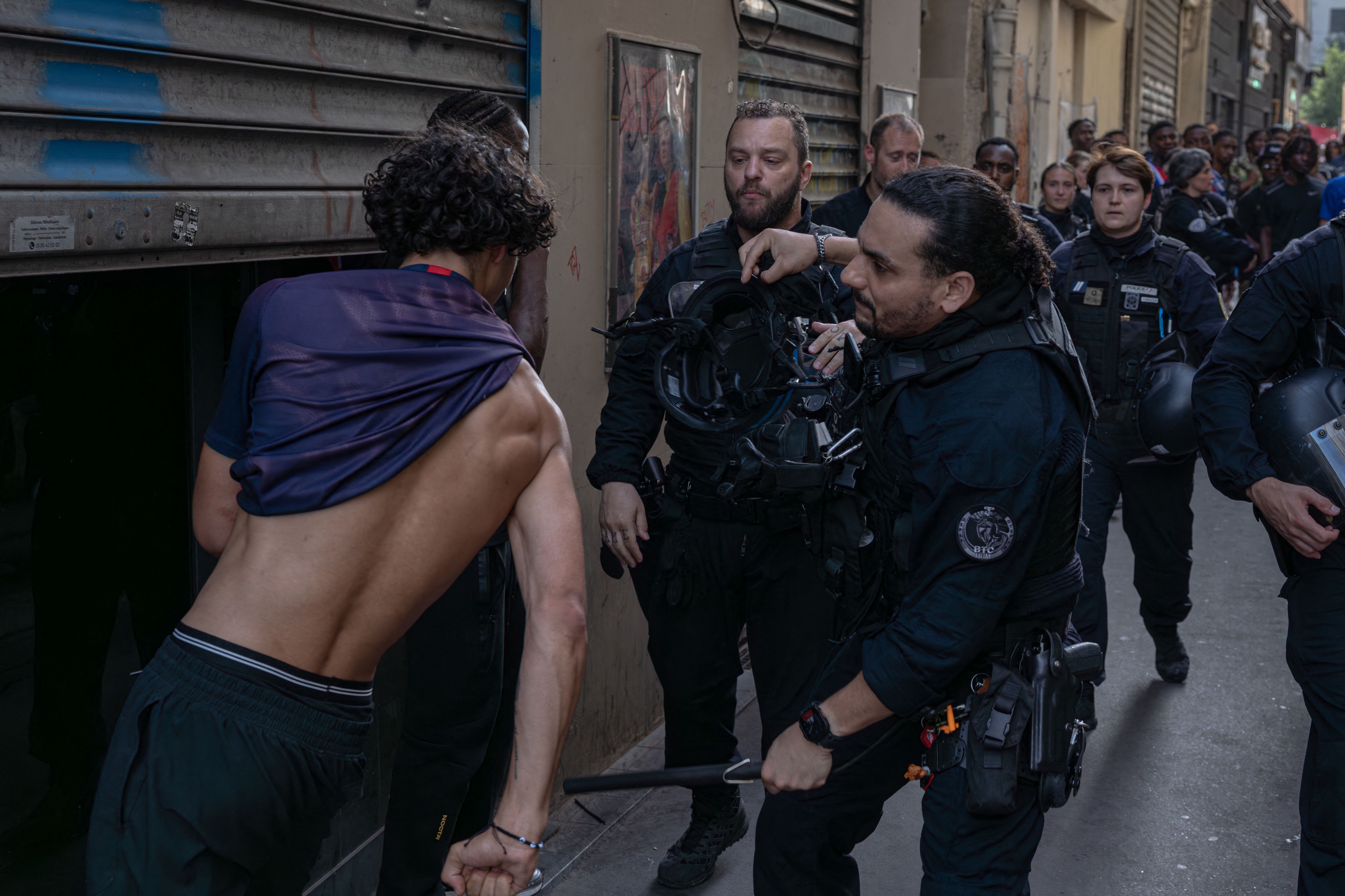 FRANCE-PARIS-CHAMPION-LEAGUES-FINAL-POLICE