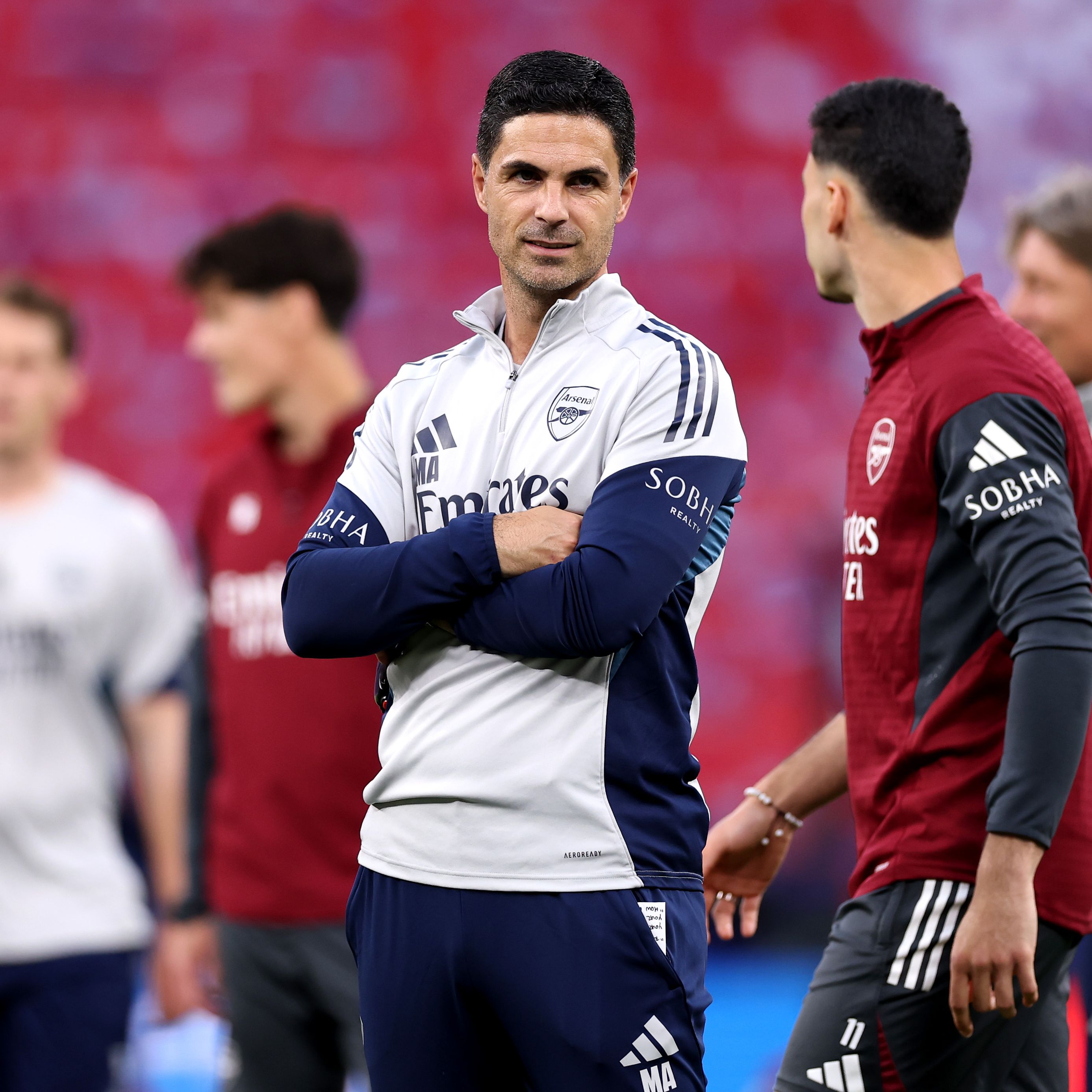 Arsenal FC Training Session And Press Conference - UEFA Champions League Final 2026