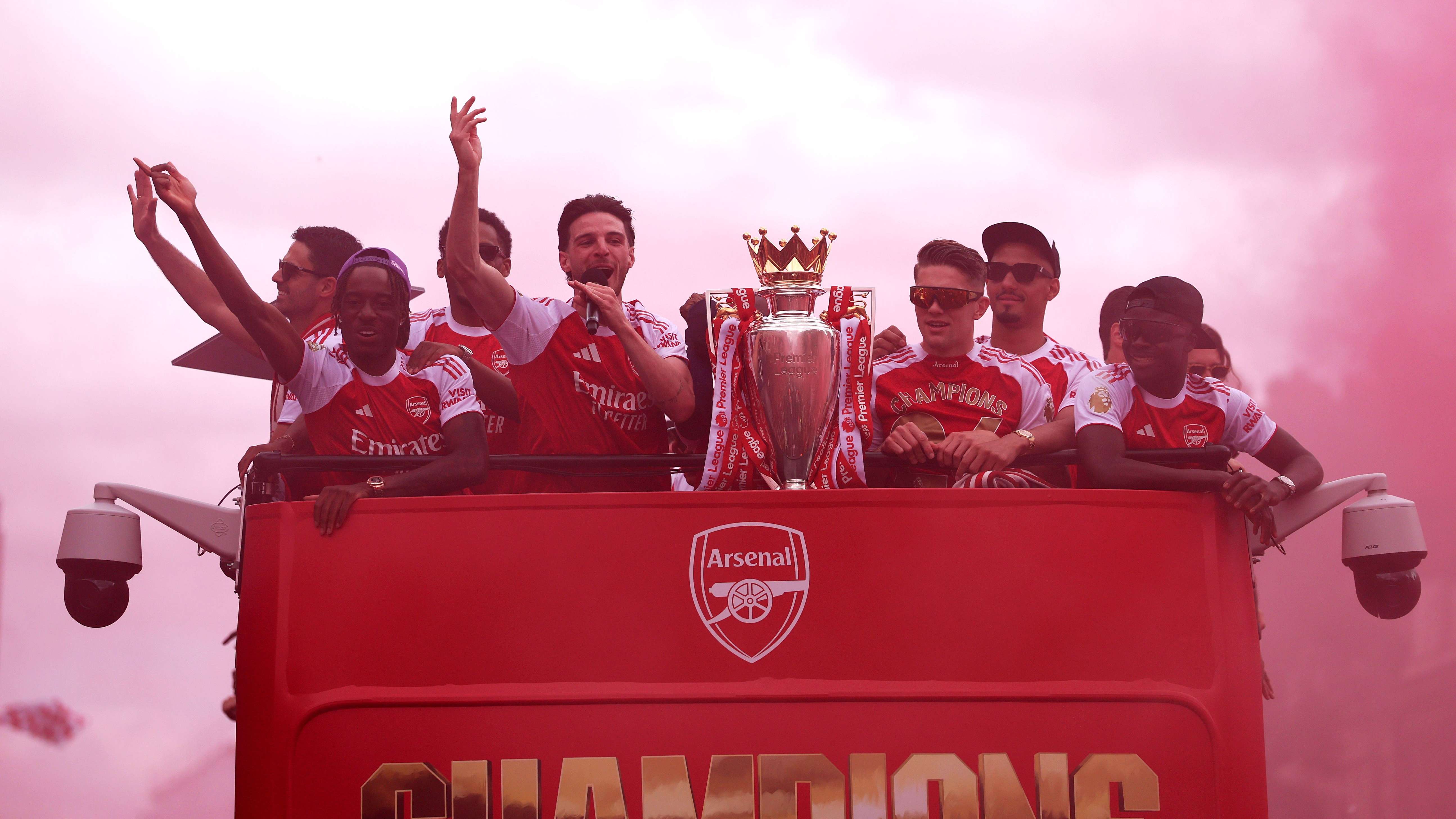 Arsenal Trophy Parade