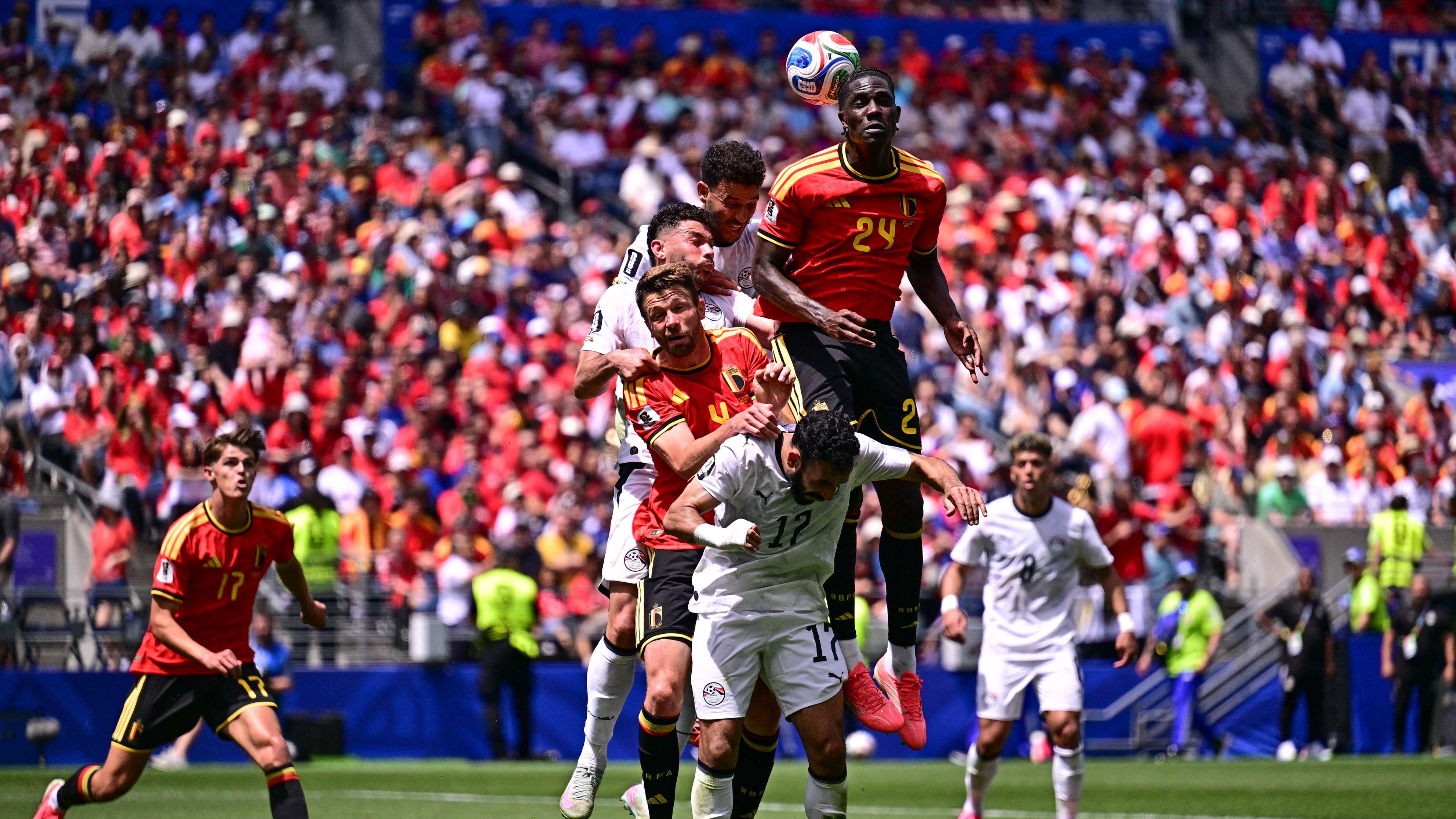 USA WC26 SOCCER D1 BELGIUM RED DEVILS VS EGYPT